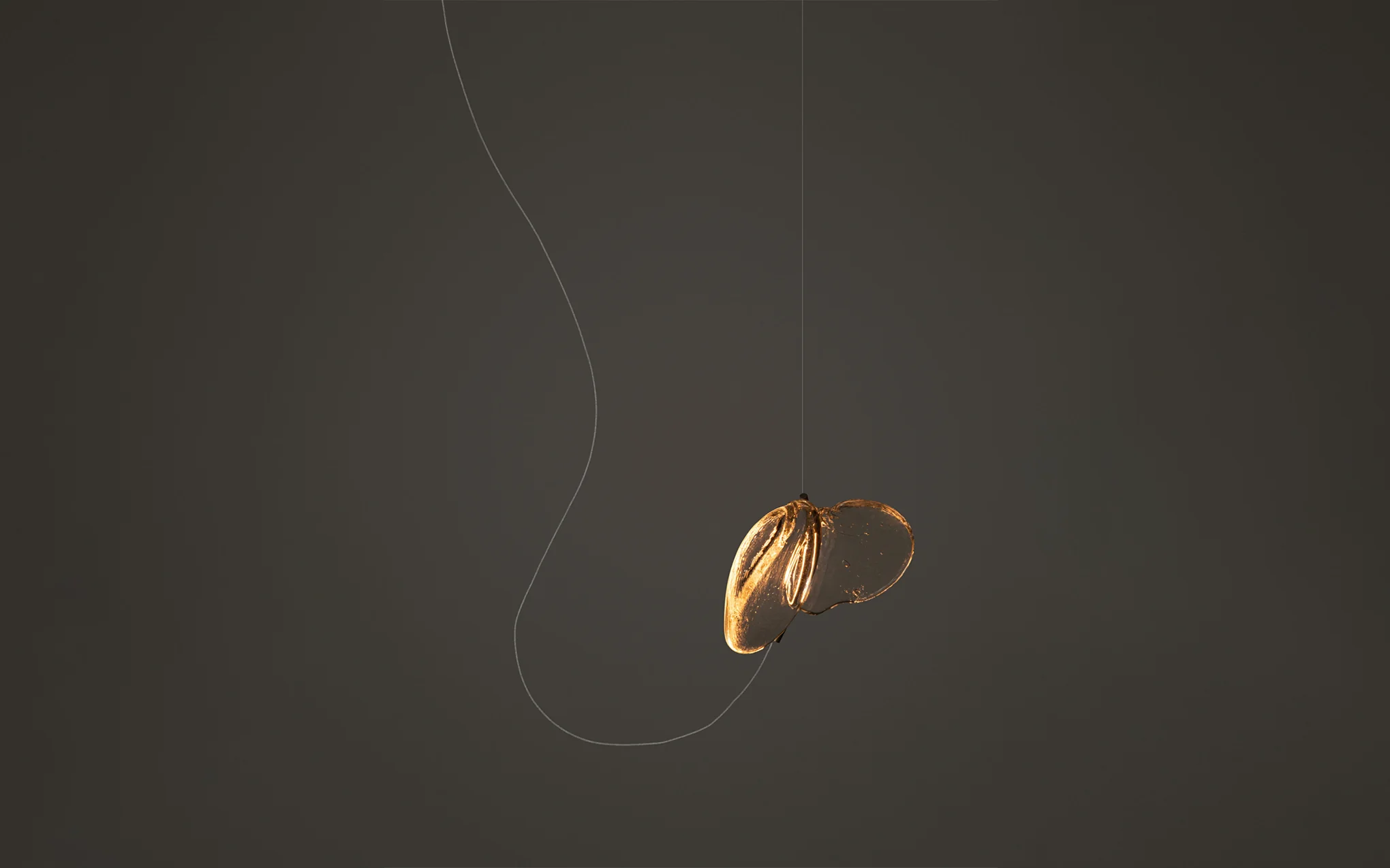 141.1 Random pendant - sculptual cable - Image 3