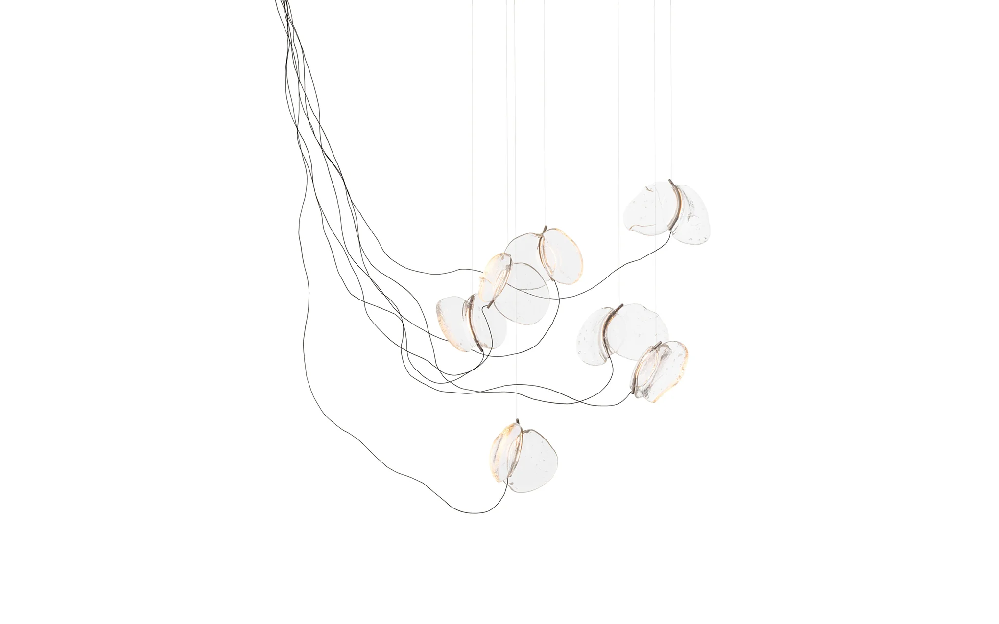 141 Random chandelier - sculptural cable - Image 11