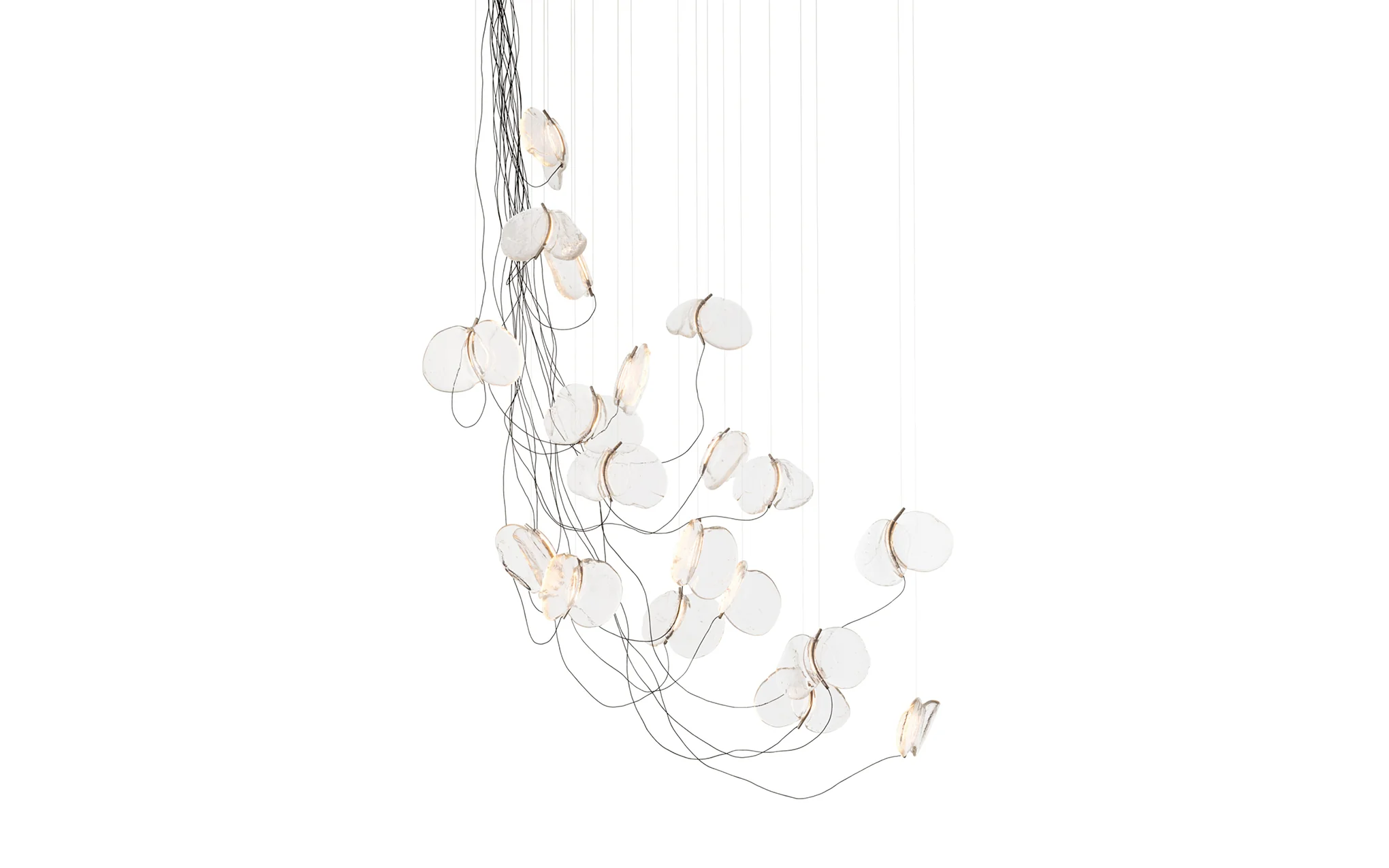 141 Random chandelier - sculptural cable - Image 26