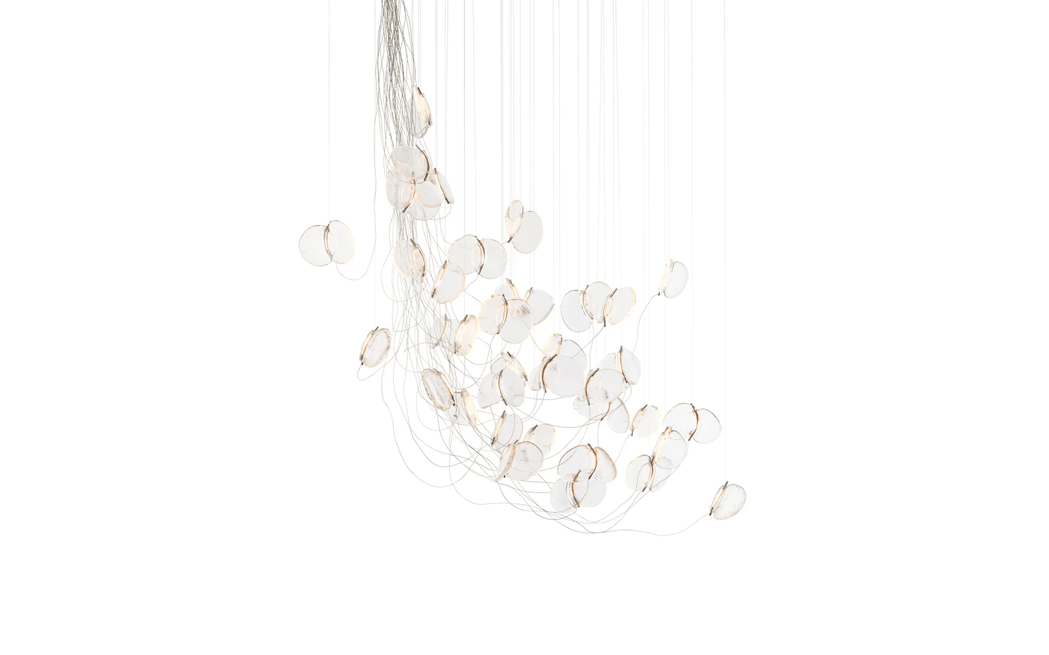 141 Random chandelier - sculptural cable - Image 30