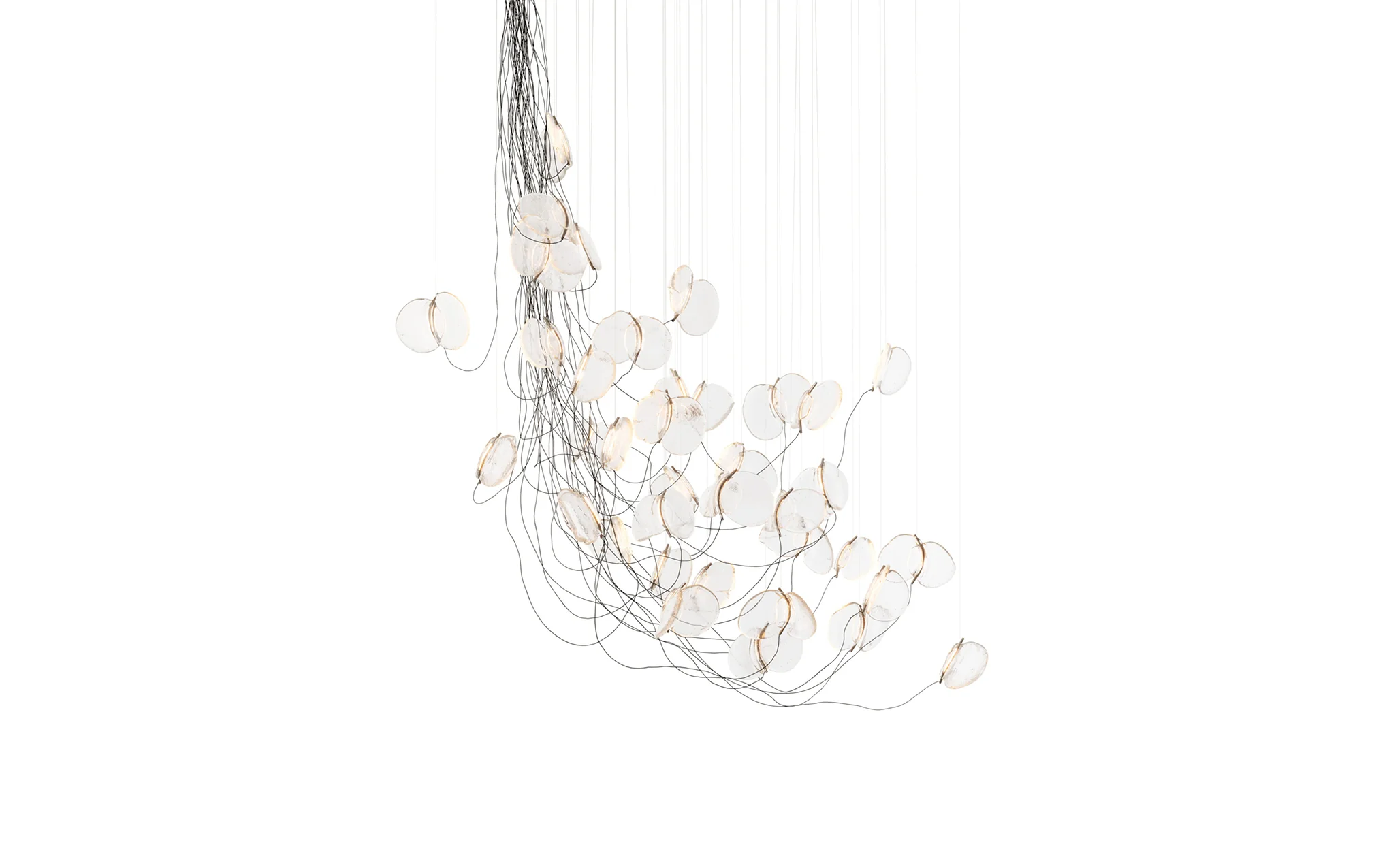141 Random chandelier - sculptural cable - Image 33