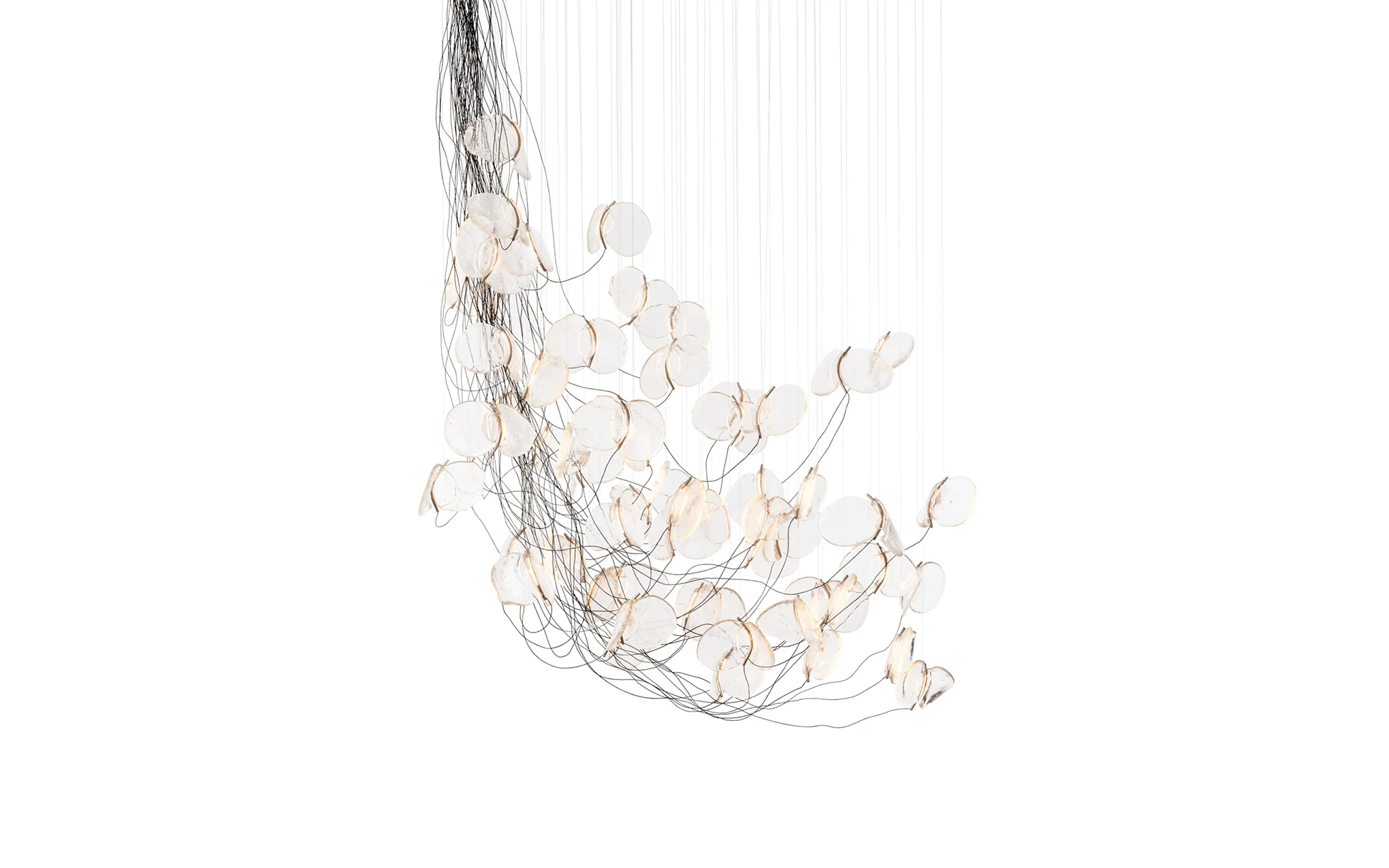 141 Random chandelier - sculptural cable - Image 41