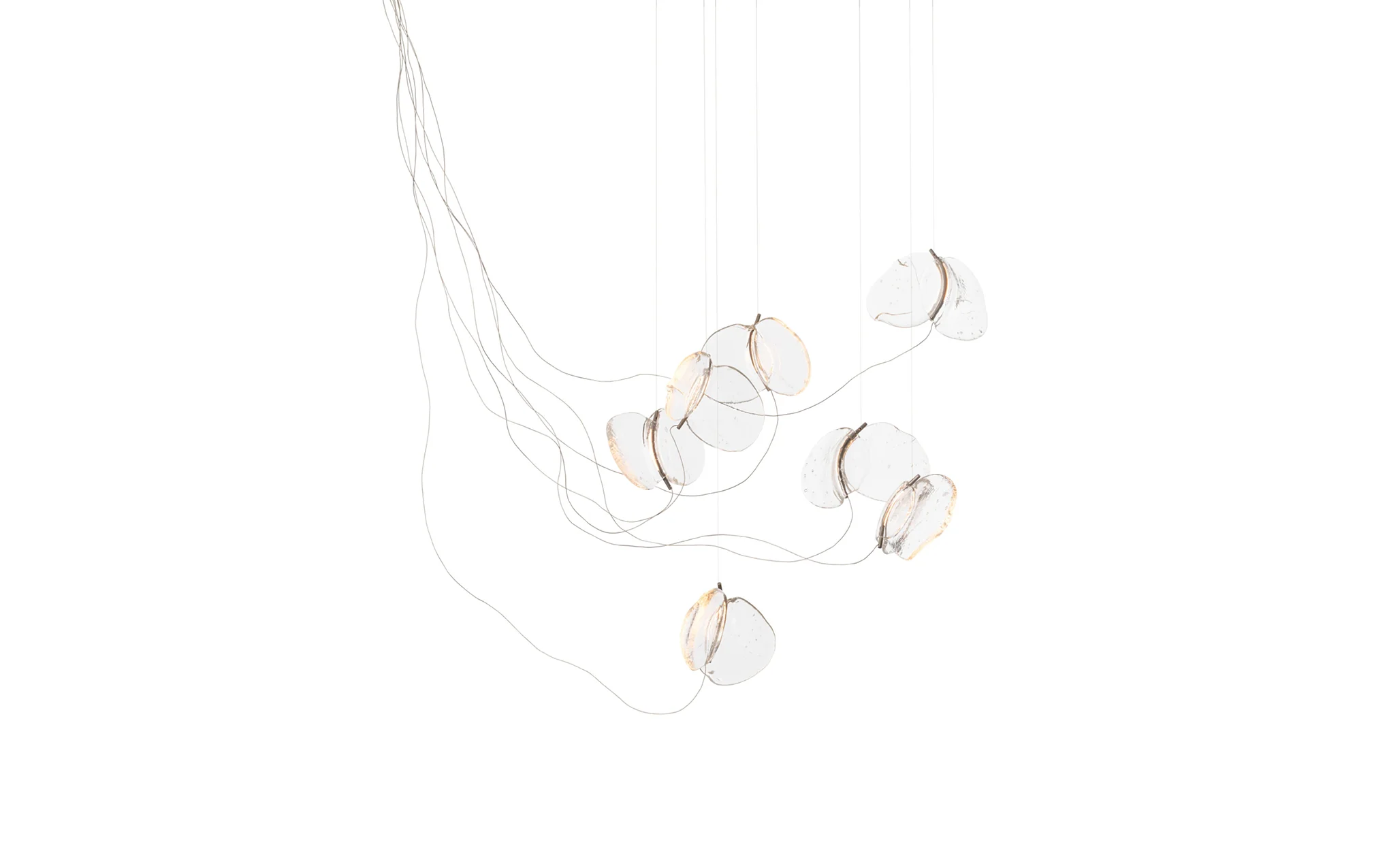 141 Random chandelier - sculptural cable - Image 8