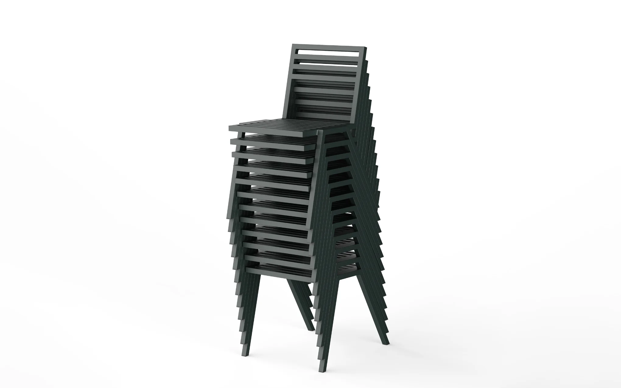 19 Outdoors stacking chair [Set of 2] - Image 11