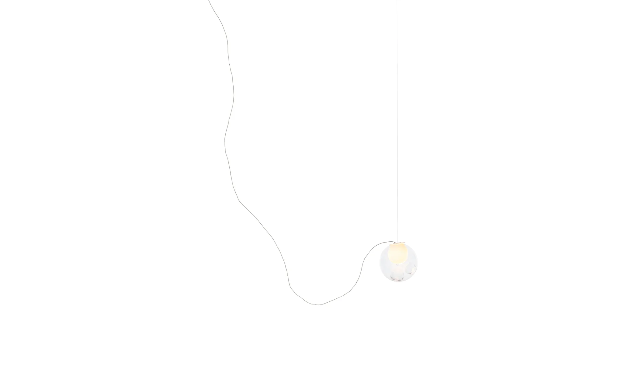 28.1 Random pendant - sculptural cable - Image 7