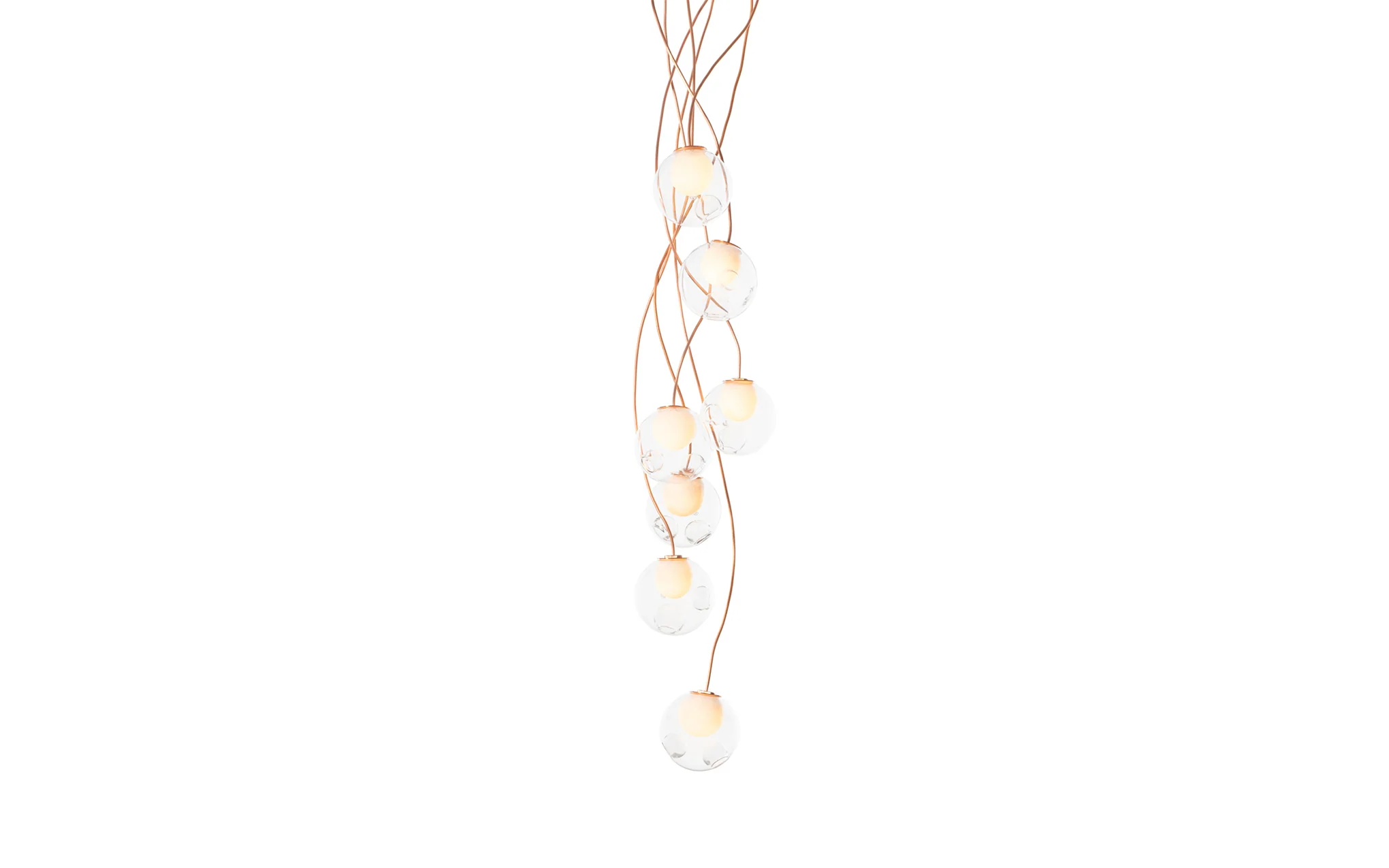 28 Copper chandelier - Image 4