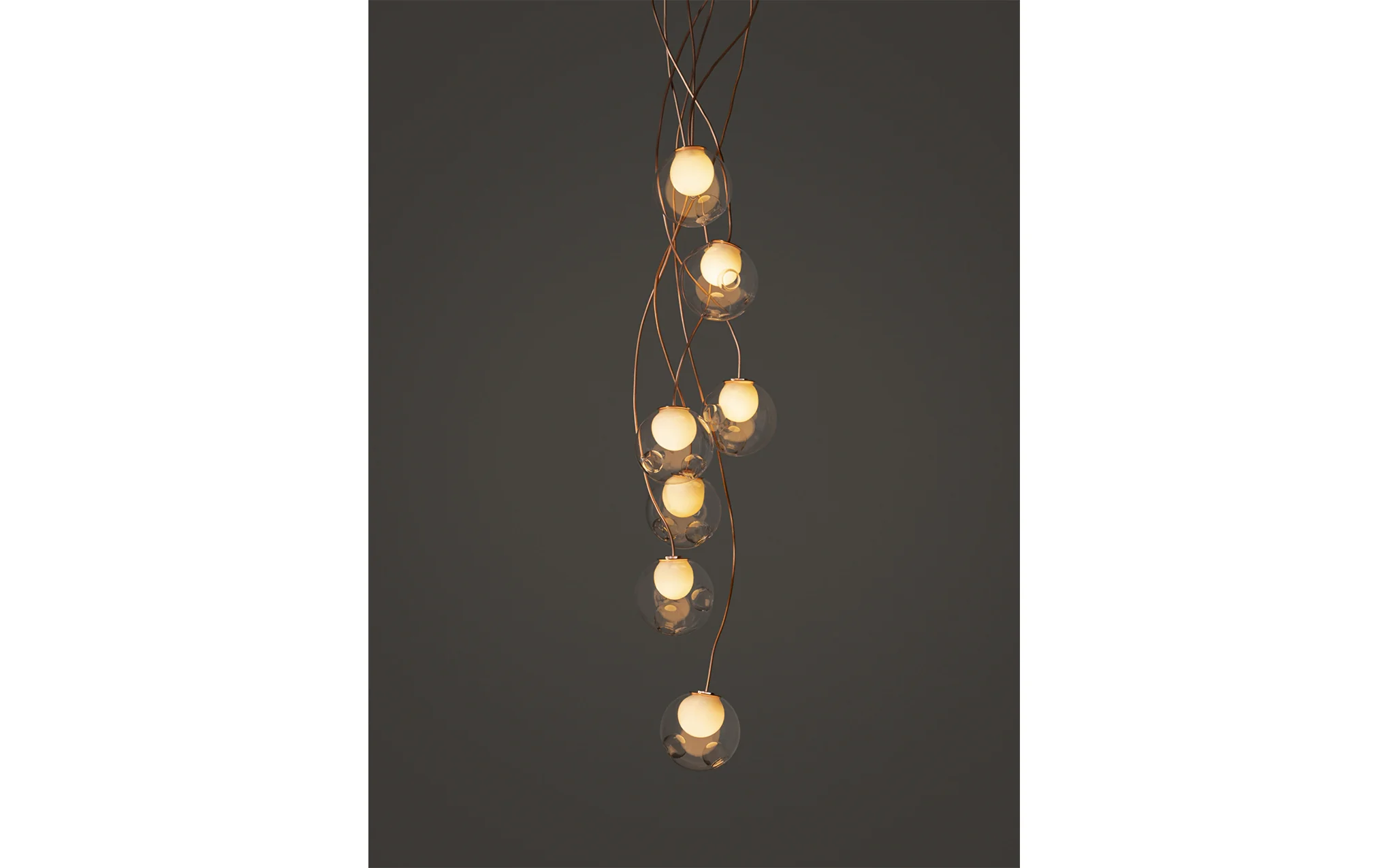28 Copper chandelier - Image 6