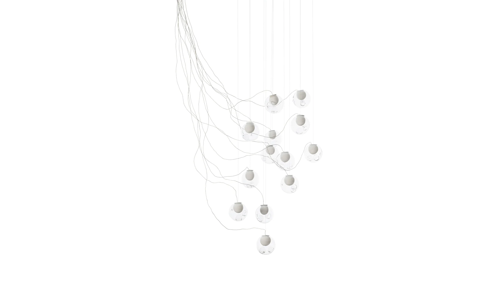 28 Random chandelier - sculptural cable - Image 13