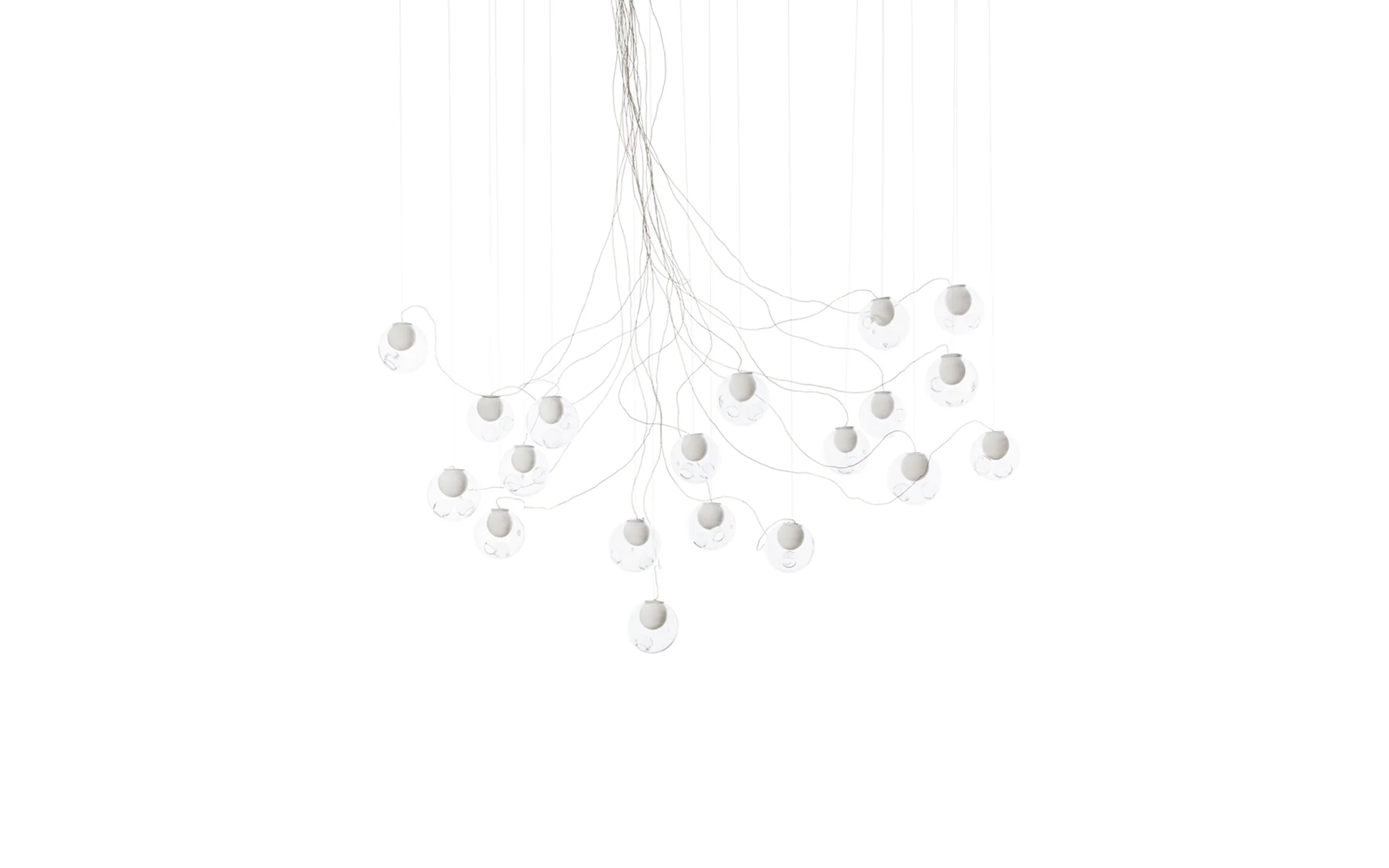 28 Random chandelier - sculptural cable - Image 18