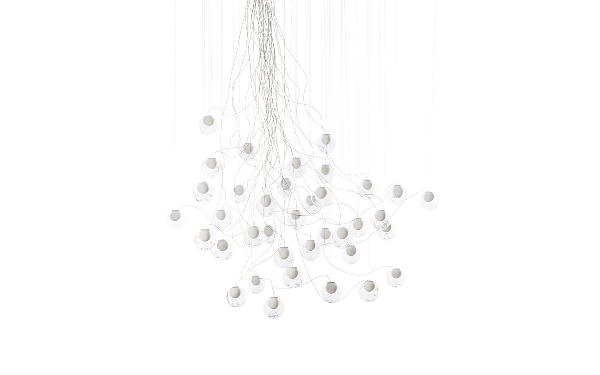 28 Random chandelier - sculptural cable - Image 22
