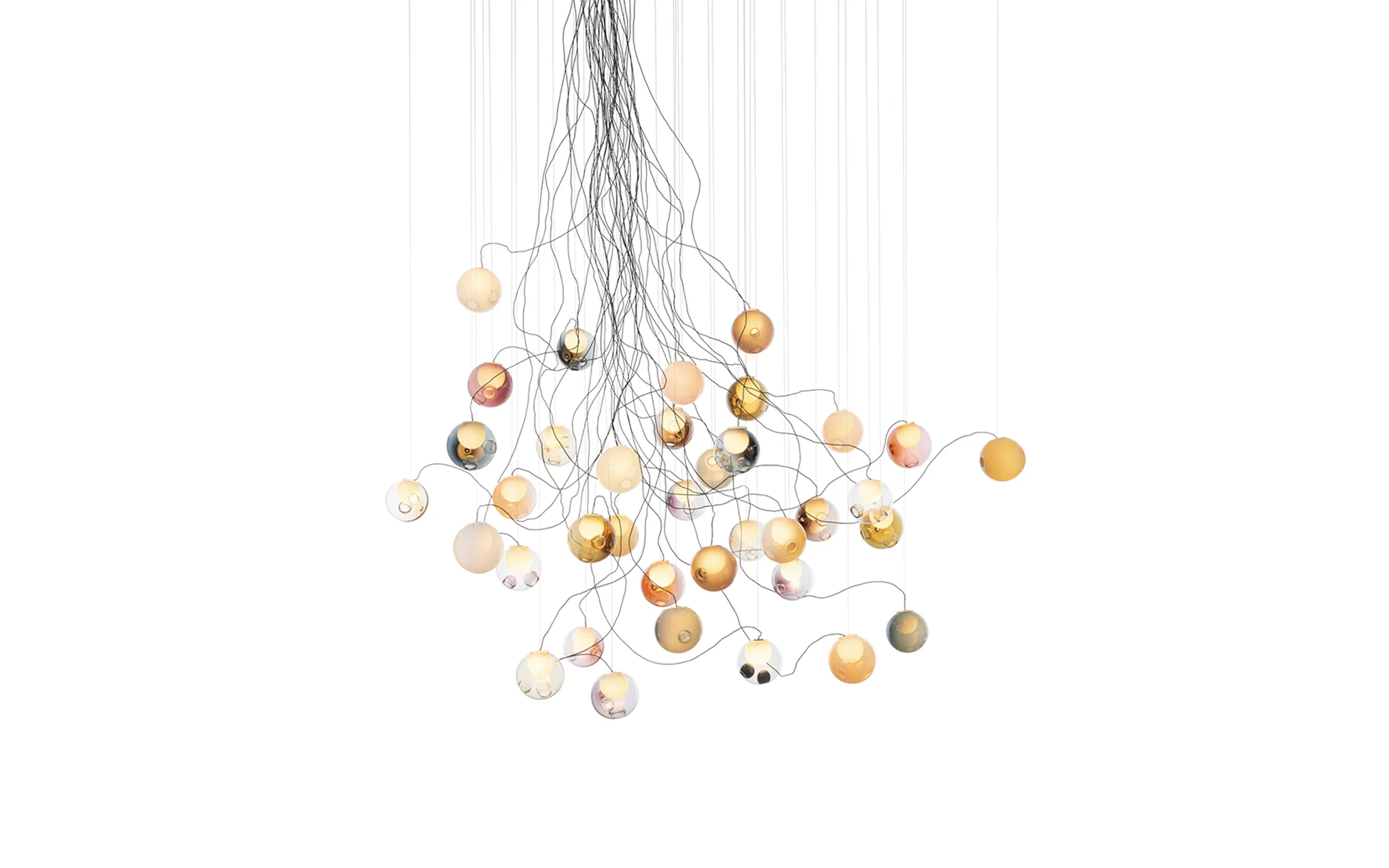 28 Random chandelier - sculptural cable - Image 24