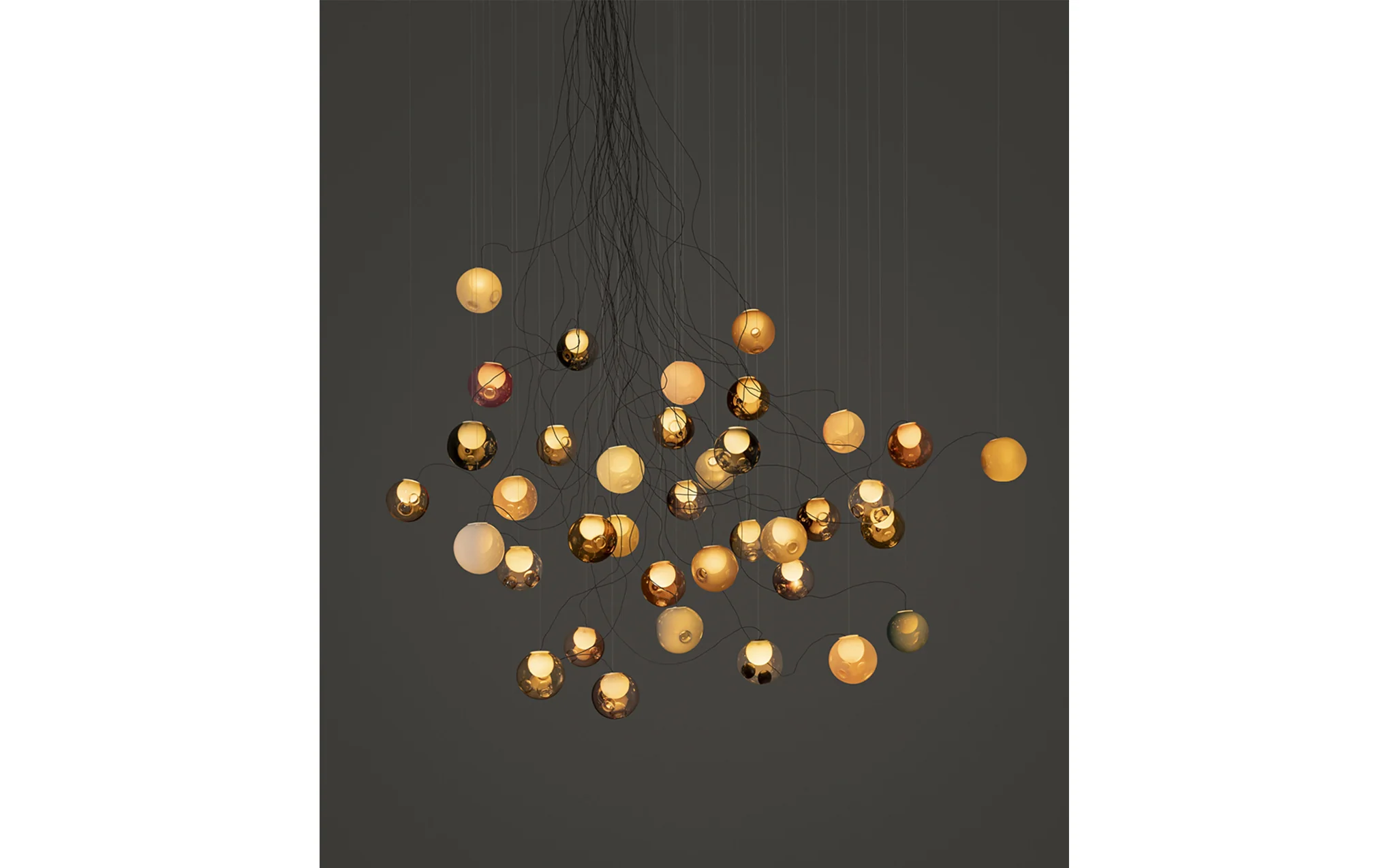 28 Random chandelier - sculptural cable - Image 25