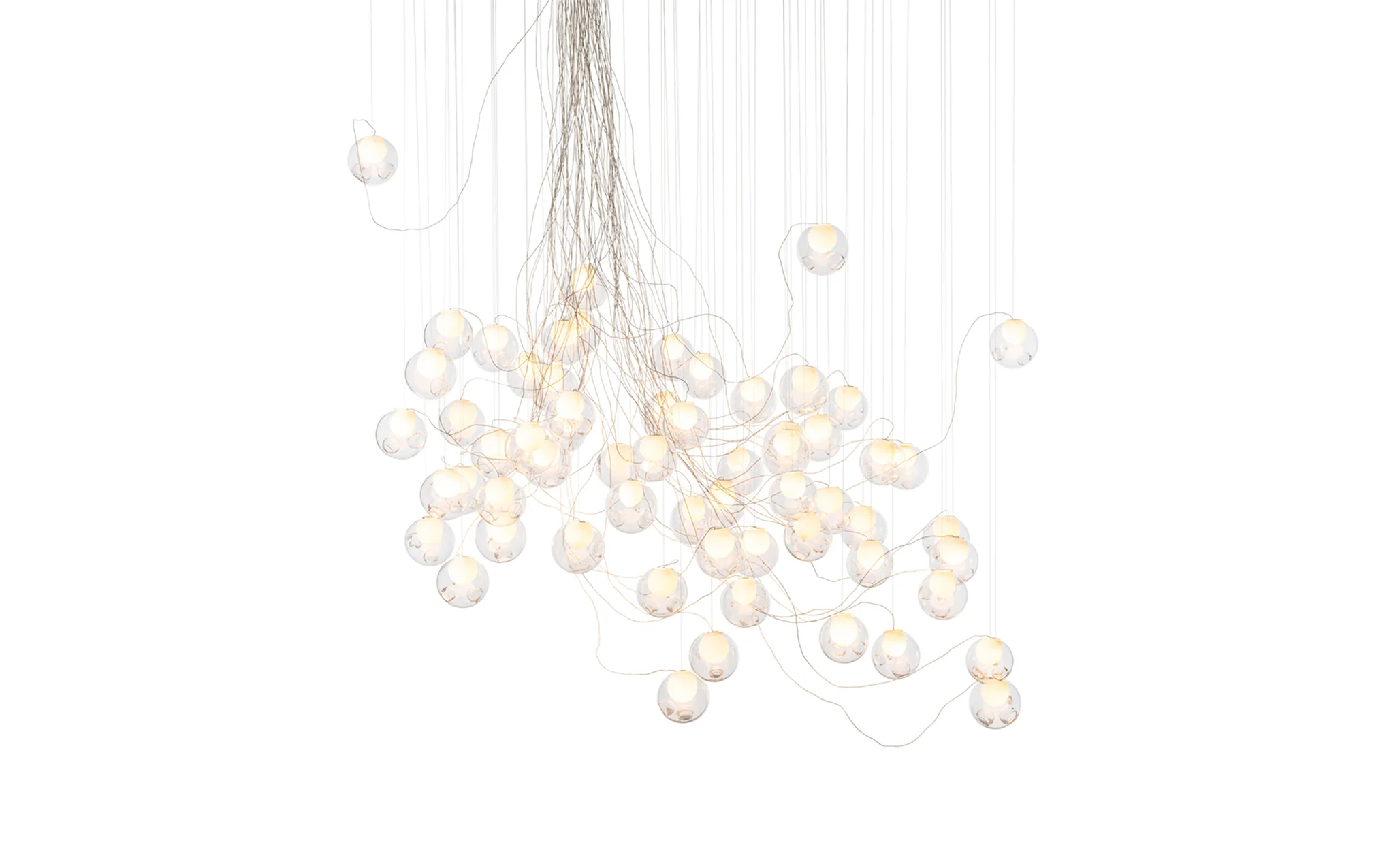 28 Random chandelier - sculptural cable - Image 26