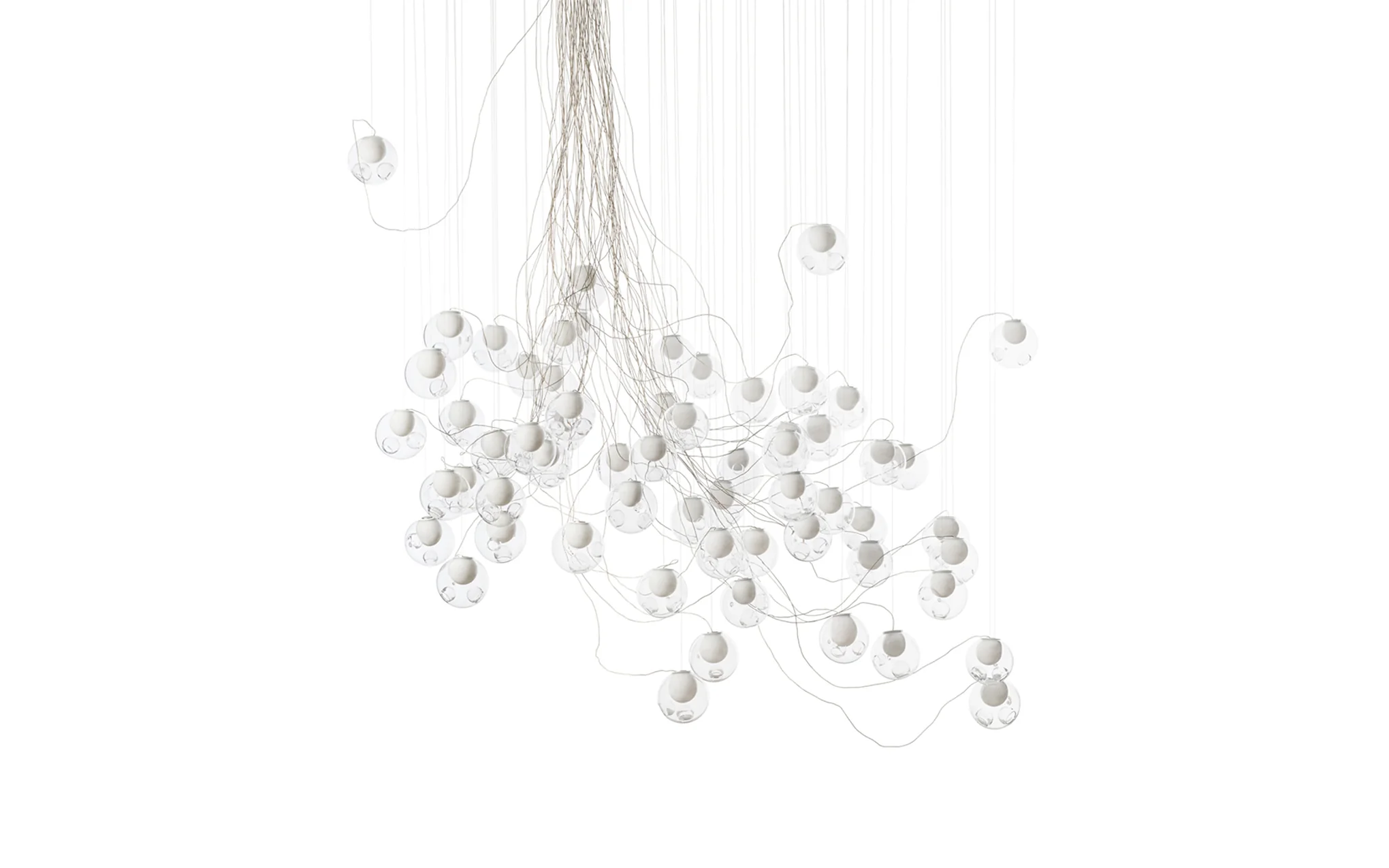 28 Random chandelier - sculptural cable - Image 27