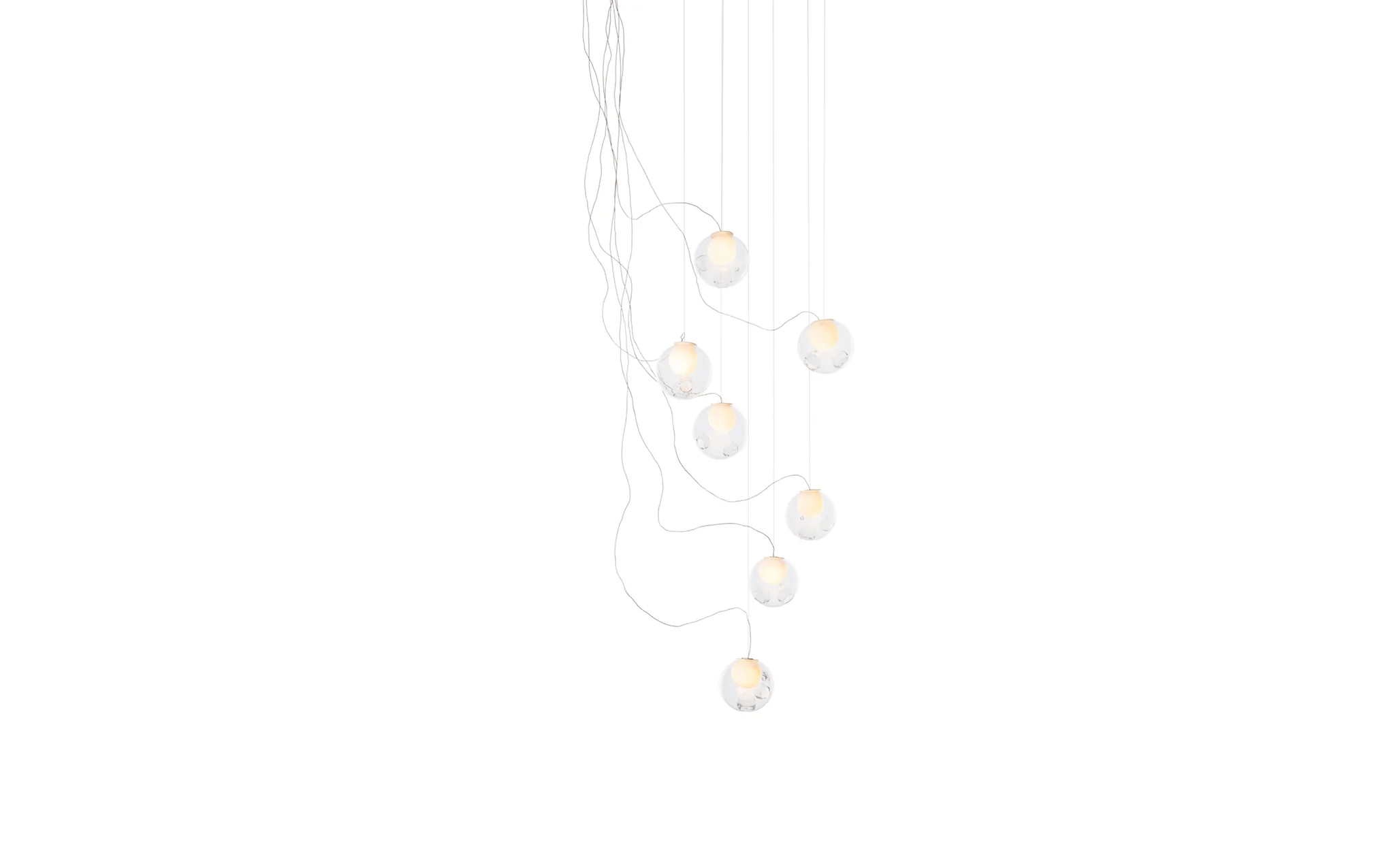 28 Random chandelier - sculptural cable - Image 7