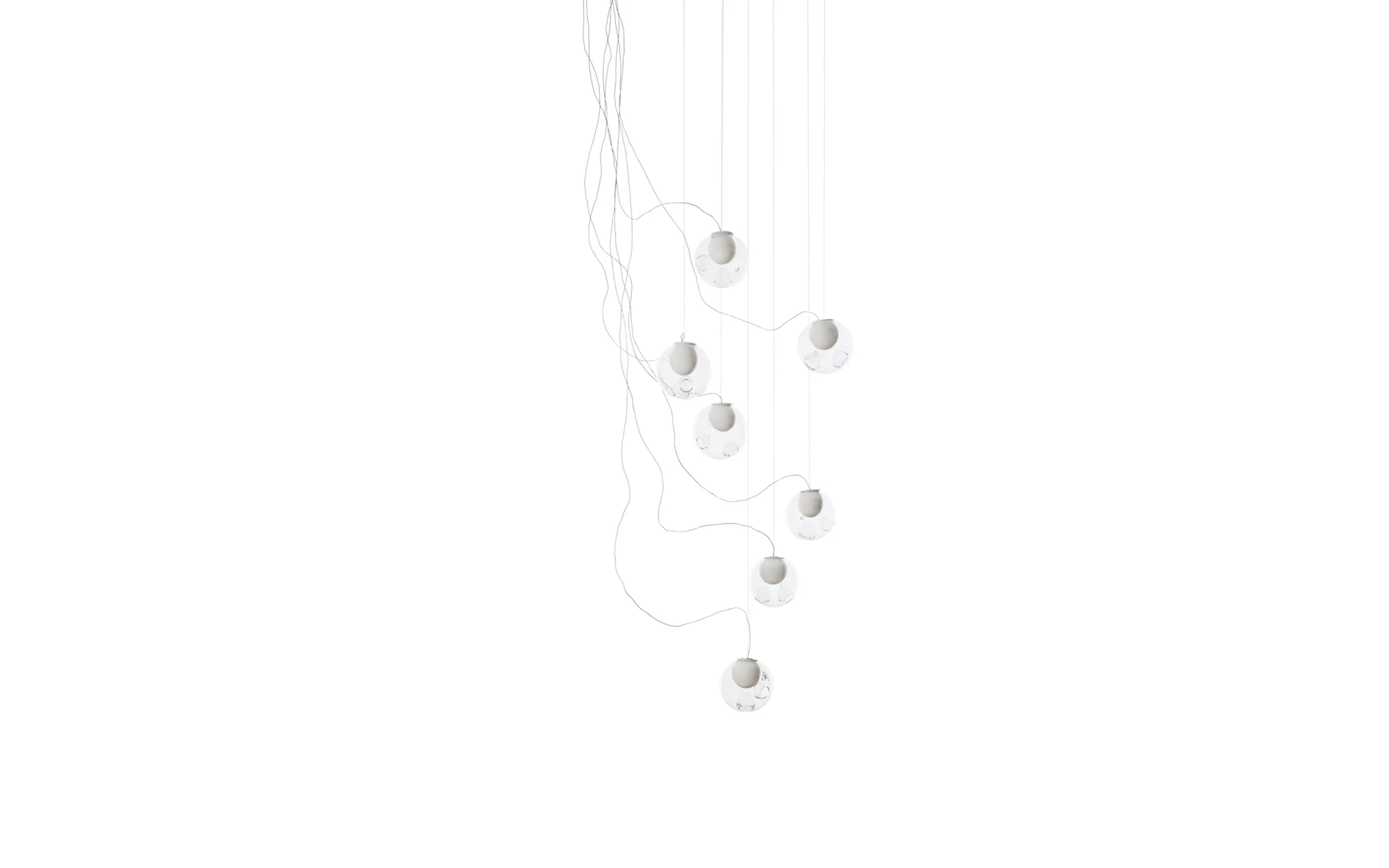 28 Random chandelier - sculptural cable - Image 8