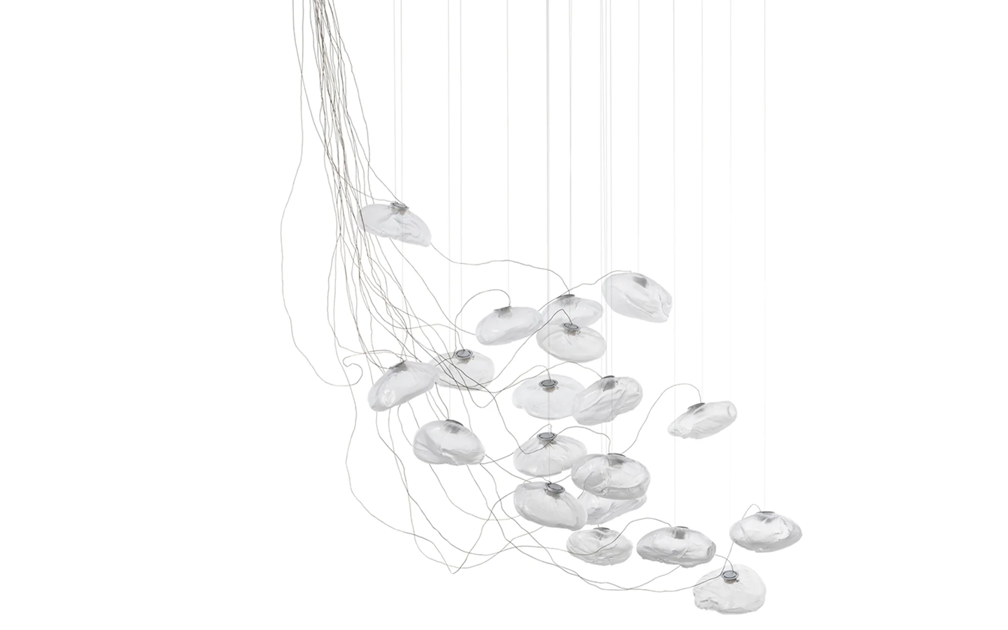 73 Random chandelier - sculptural cable - Image 11