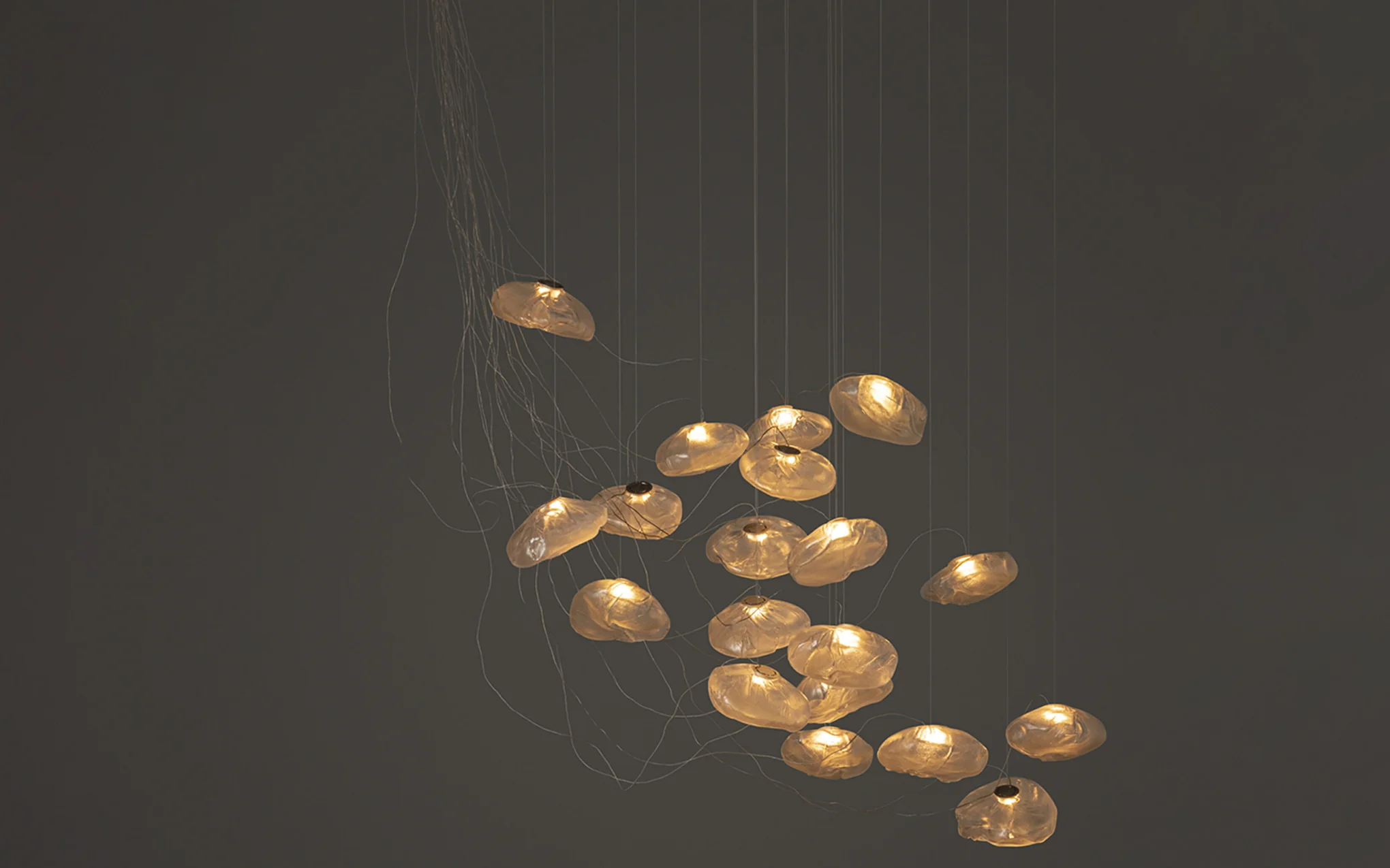 73 Random chandelier - sculptural cable - Image 12