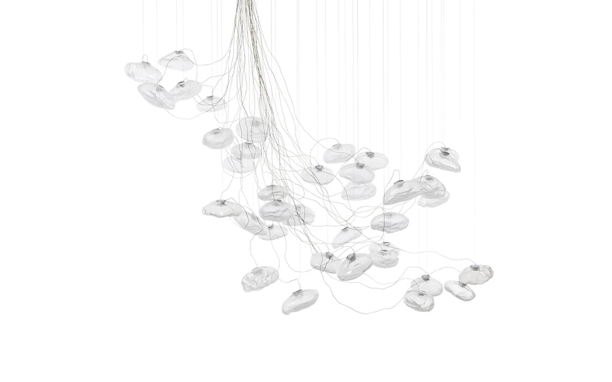 73 Random chandelier - sculptural cable - Image 14