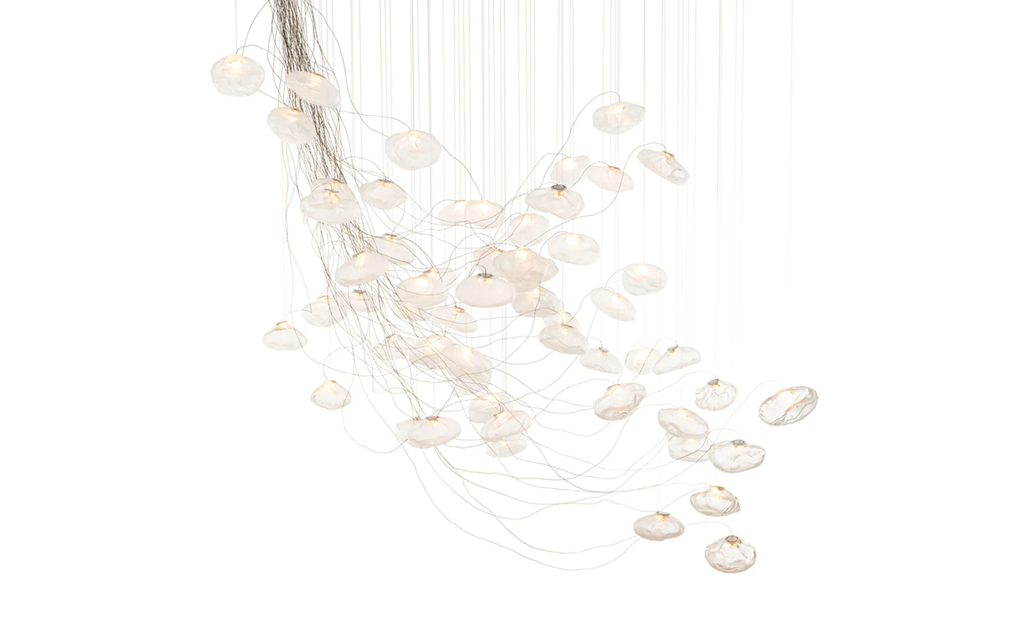 73 Random chandelier - sculptural cable - Image 16