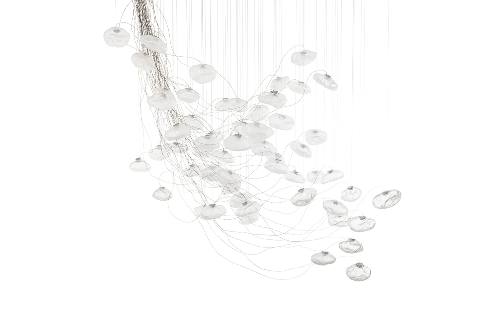 73 Random chandelier - sculptural cable - Image 17