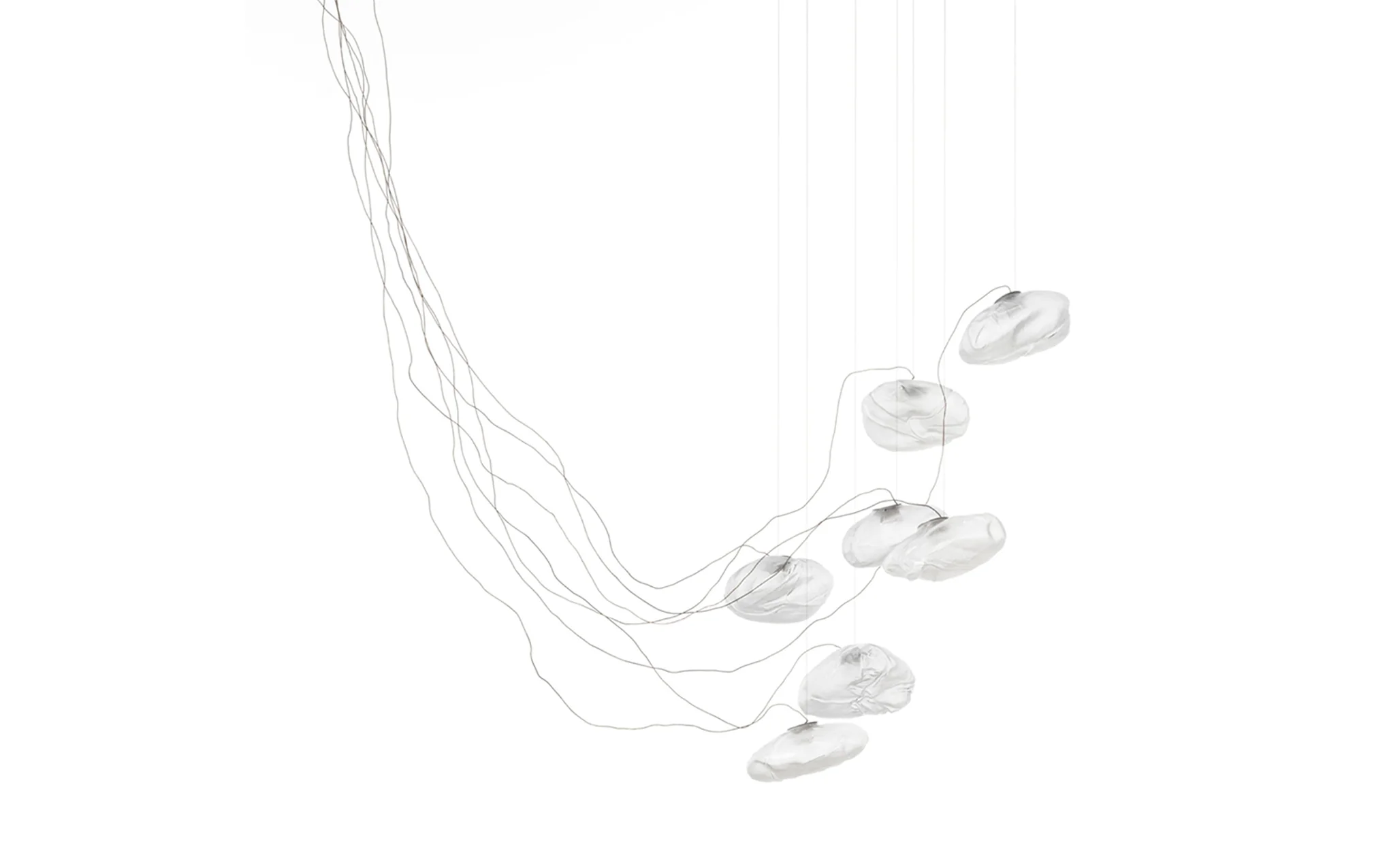 73 Random chandelier - sculptural cable - Image 5