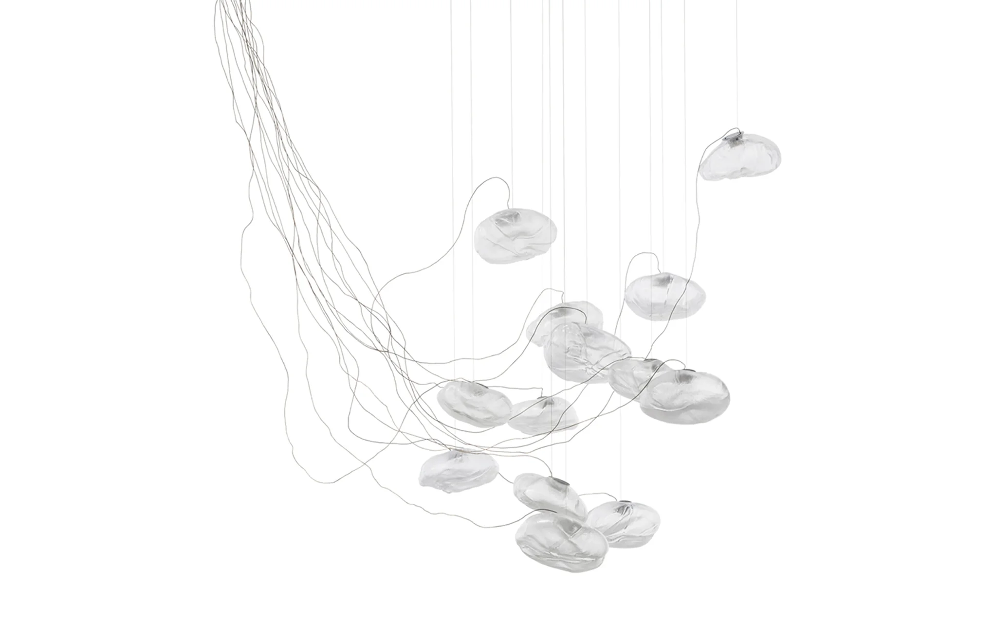 73 Random chandelier - sculptural cable - Image 8