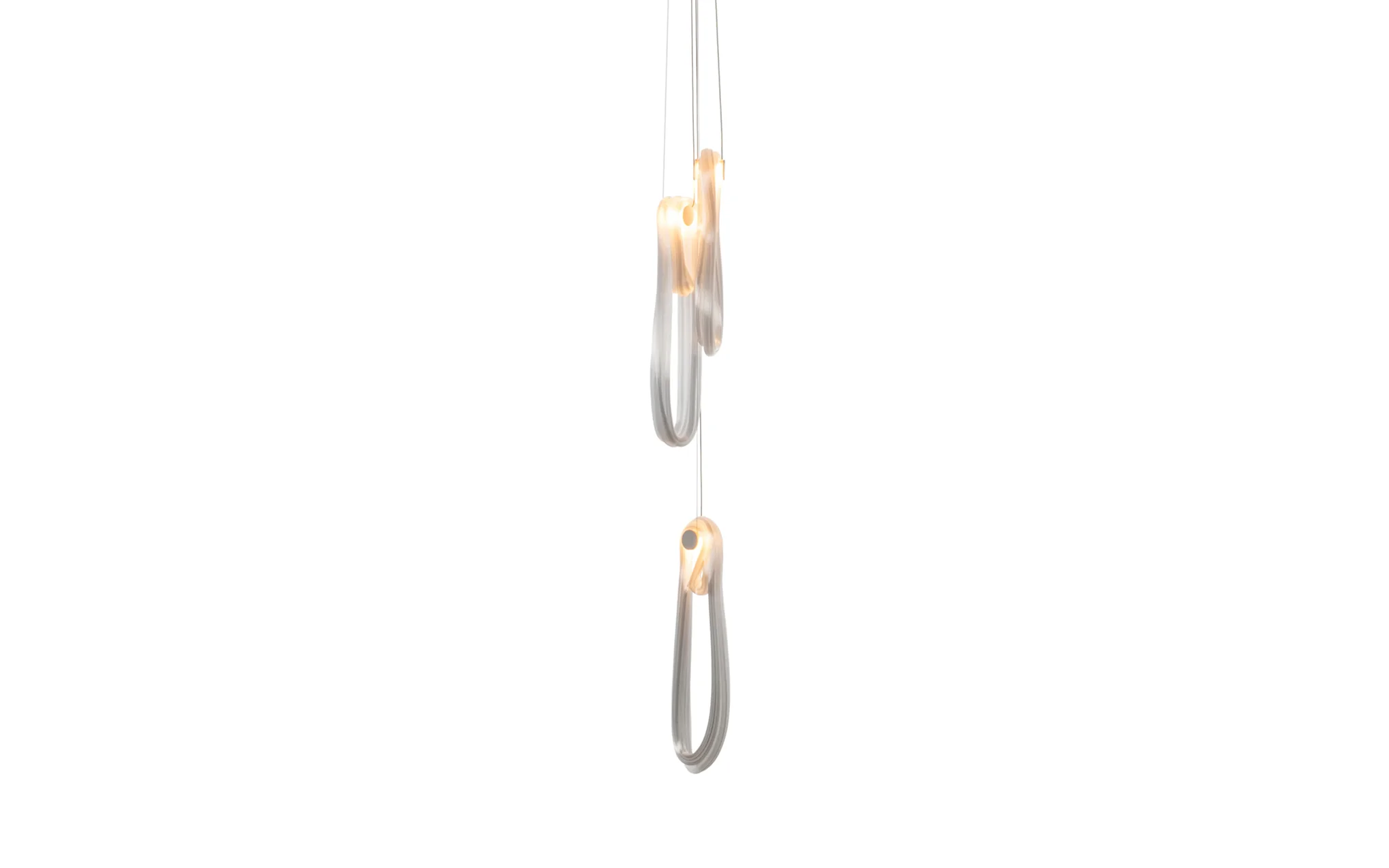 87 Cluster Column chandelier