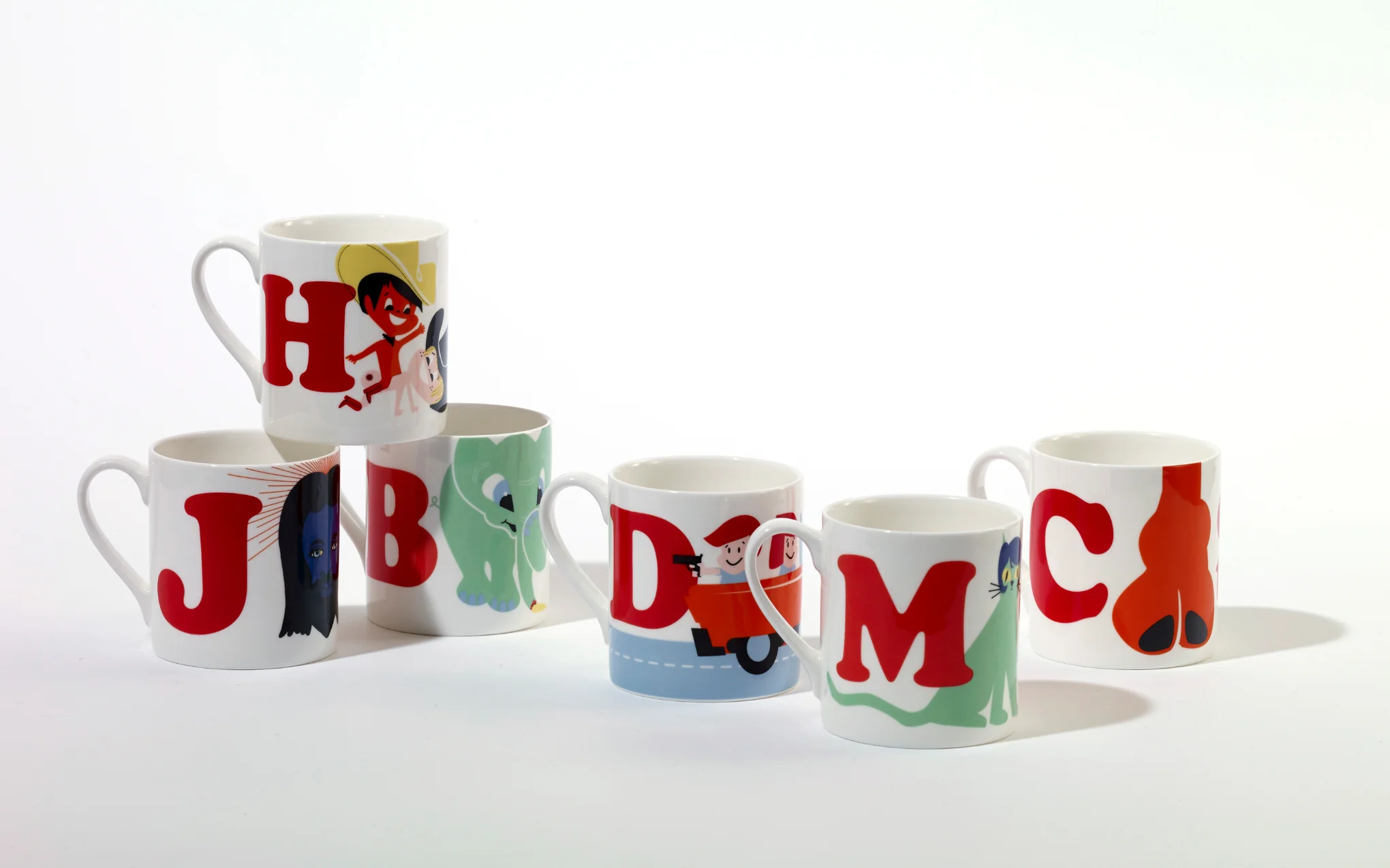 Alphabet mugs - Image 2