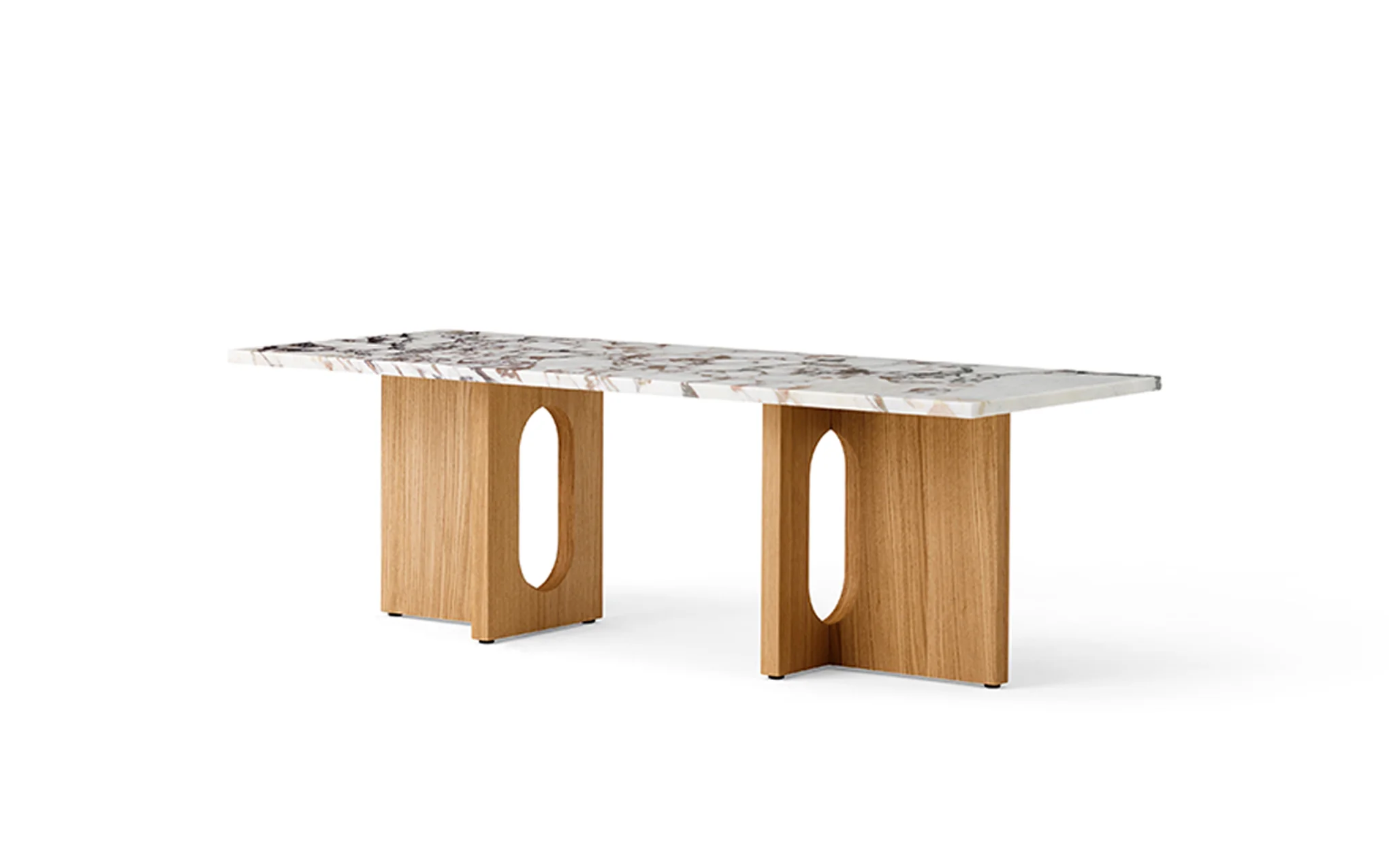Androgyne lounge table - wood base - Image 2