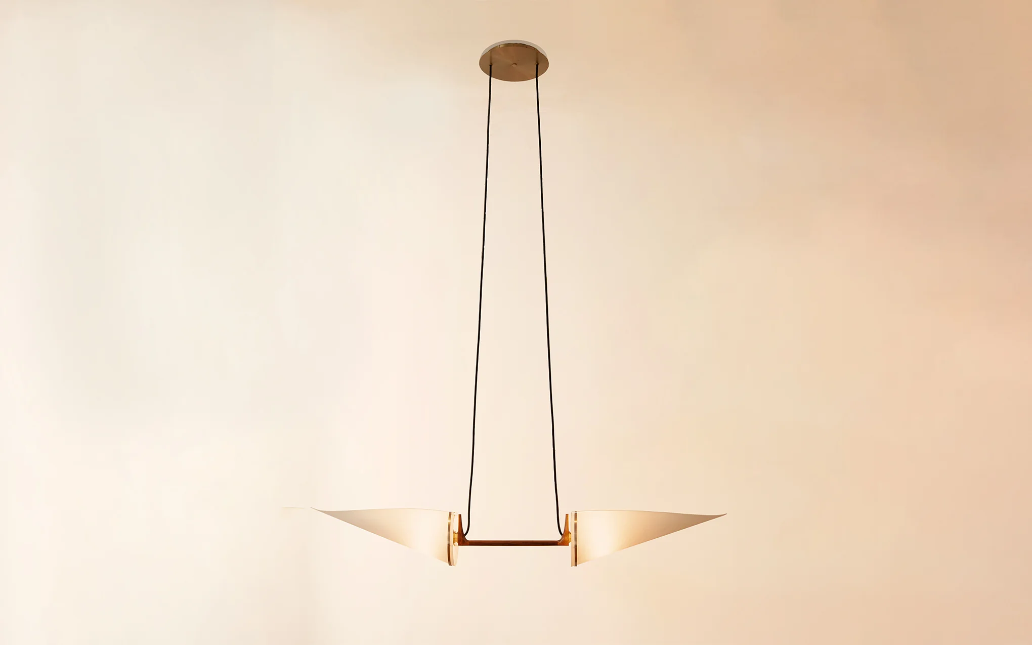 Armitage double suspension lamp