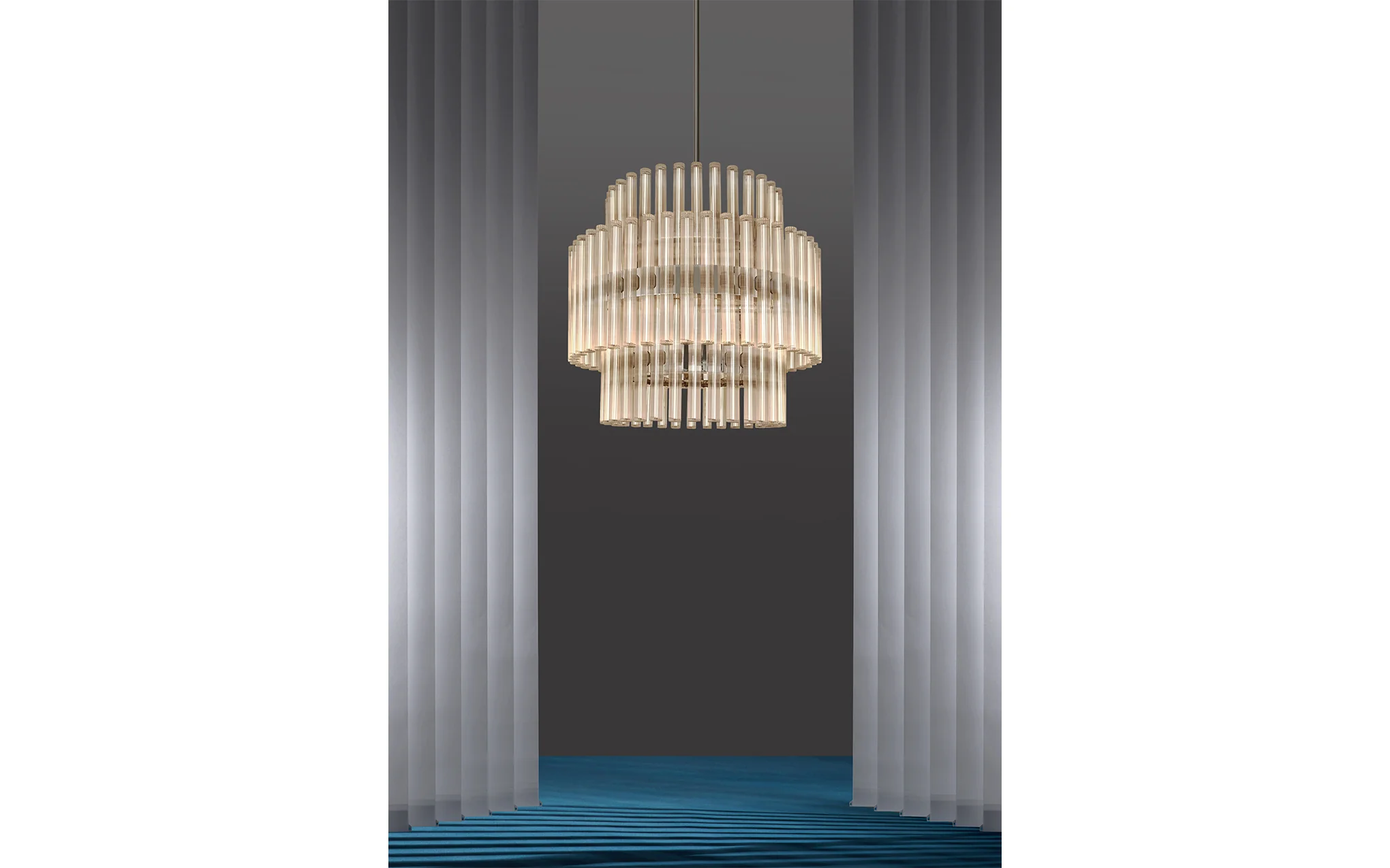 Aurora 3 tier XXL chandelier - Image 2