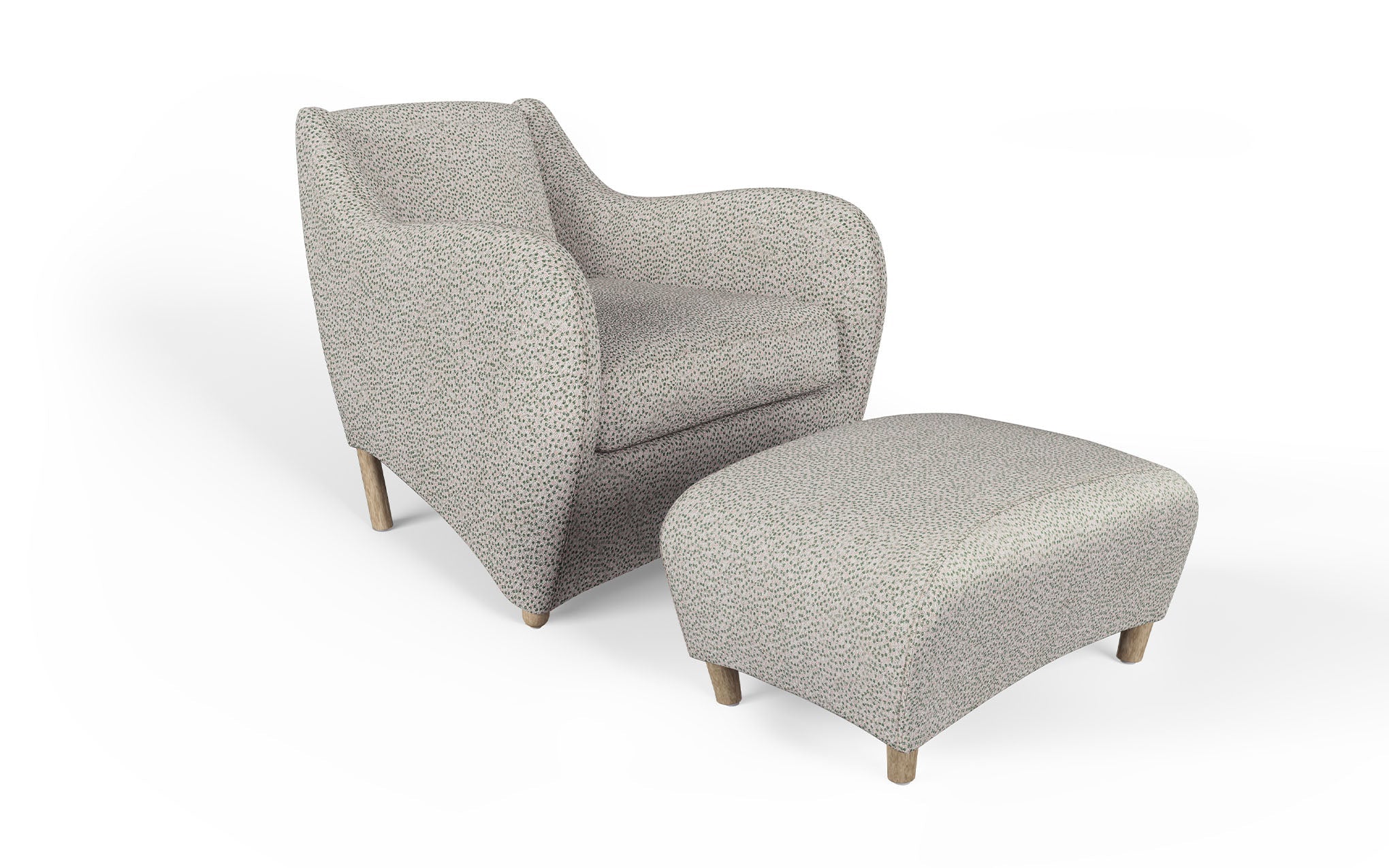 Balzac armchair & ottoman - Image 12