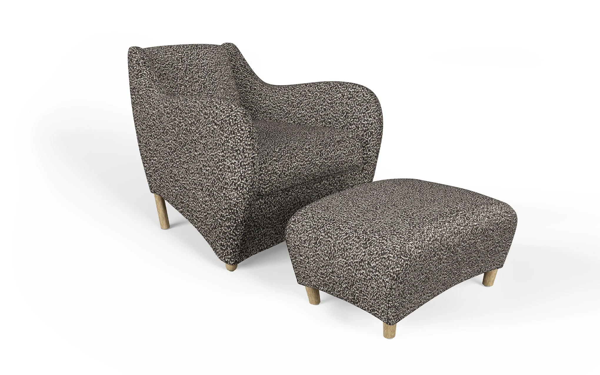 Balzac armchair & ottoman - Image 13