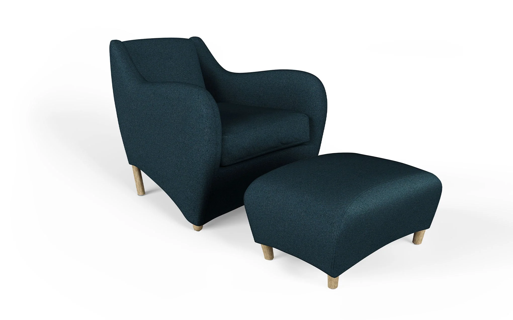 Balzac armchair & ottoman - Image 21