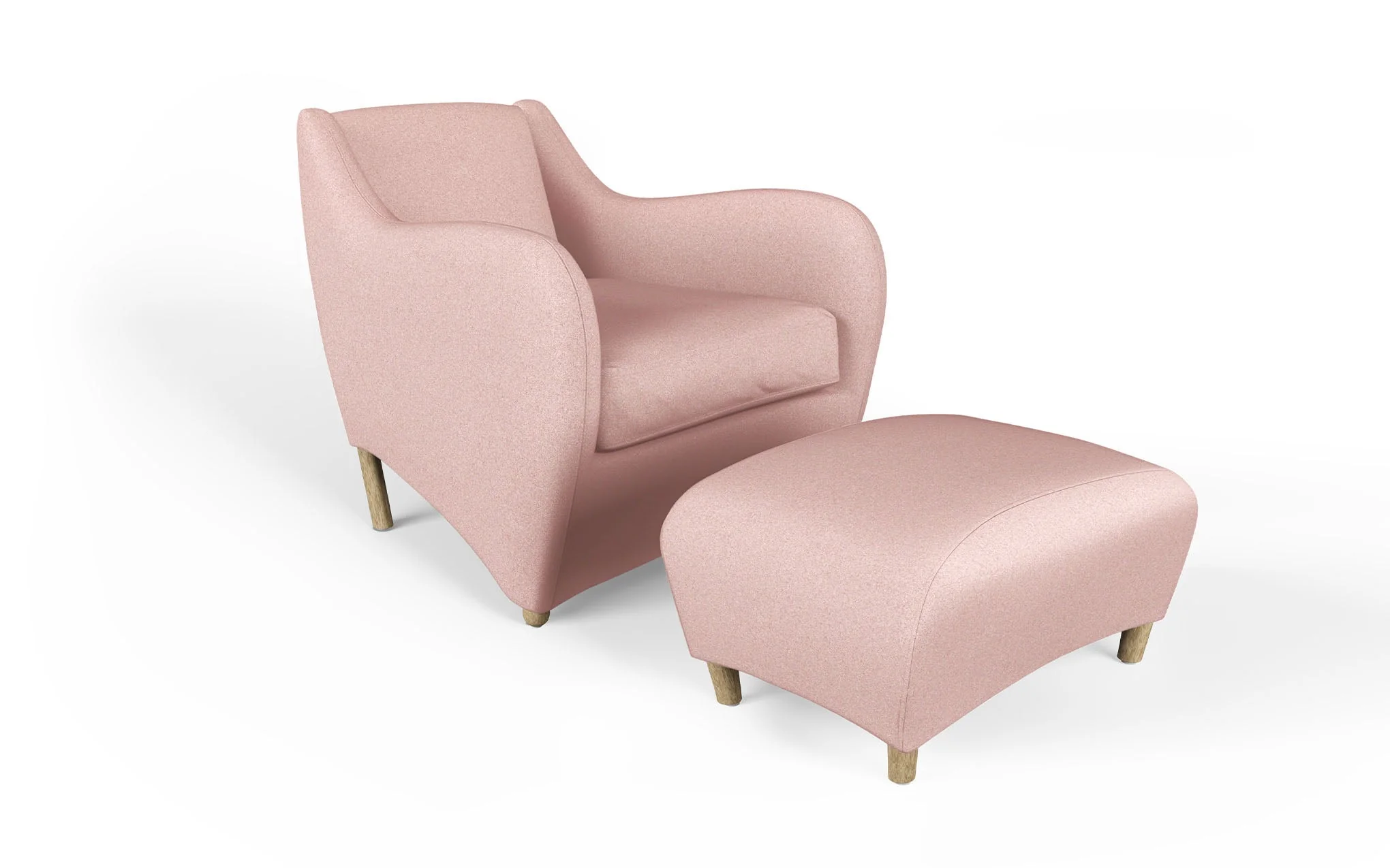 Balzac armchair & ottoman - Image 22