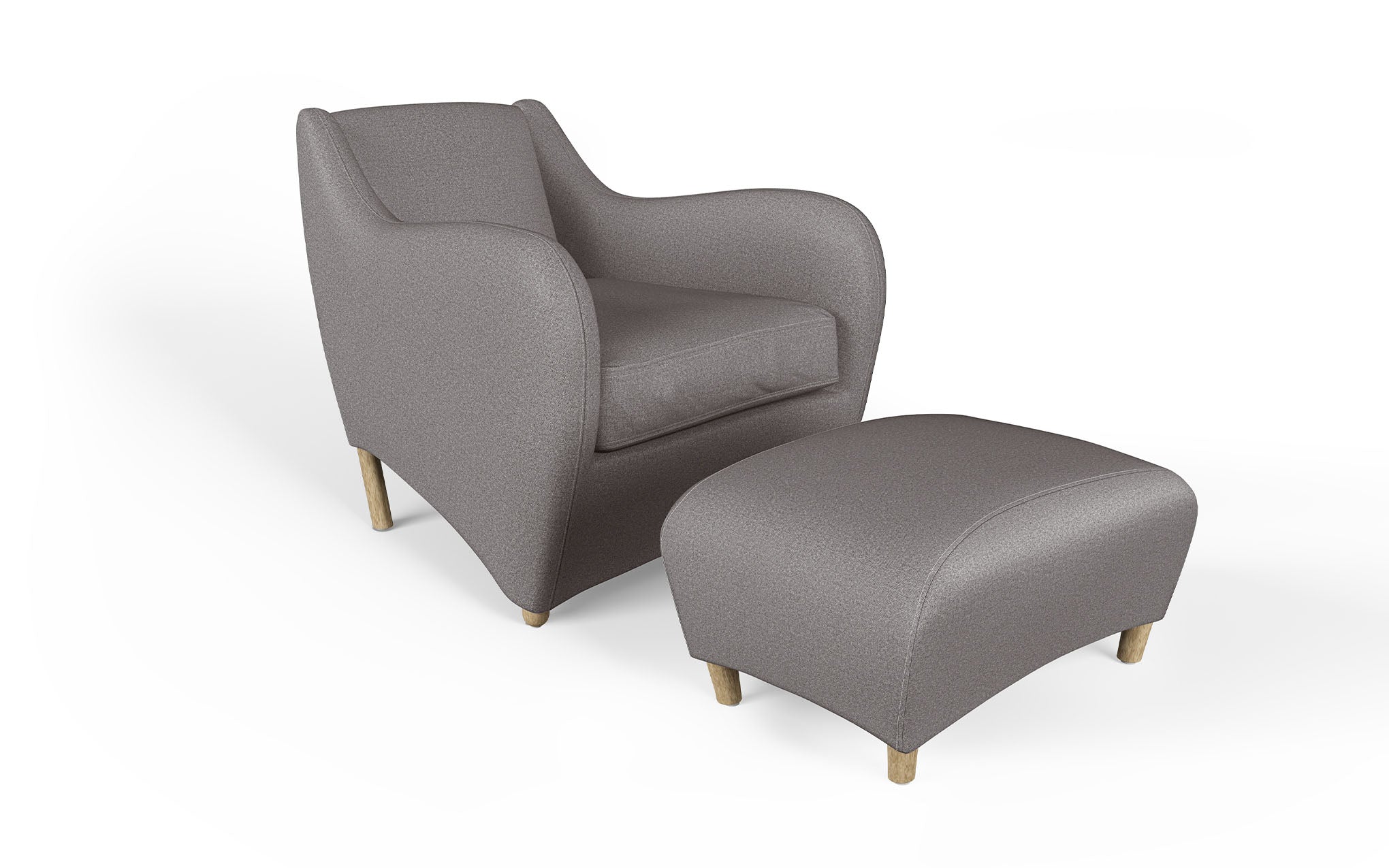 Balzac armchair & ottoman - Image 24