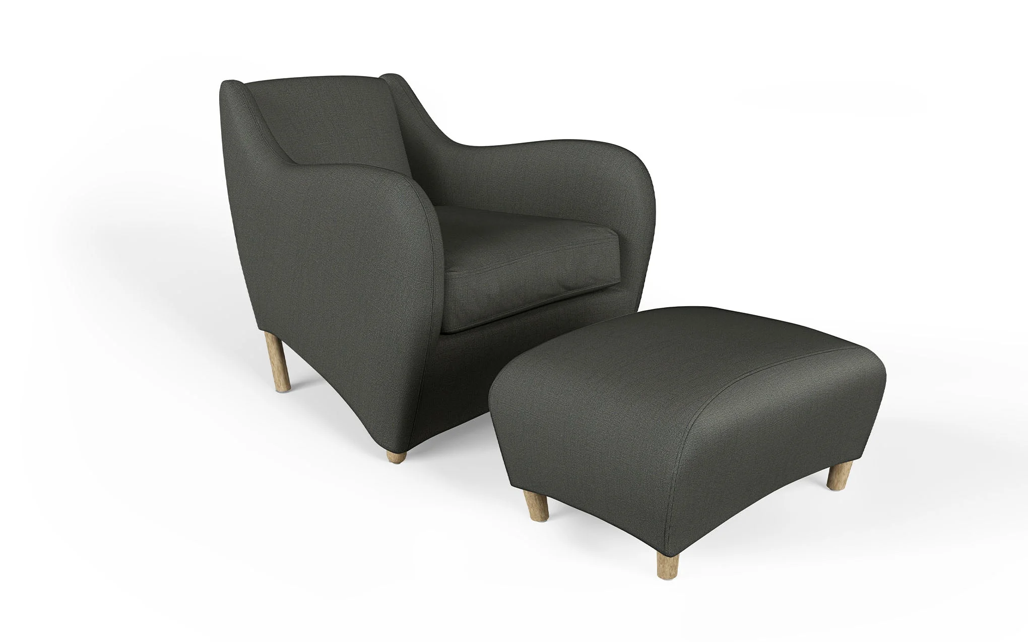 Balzac armchair & ottoman - Image 26