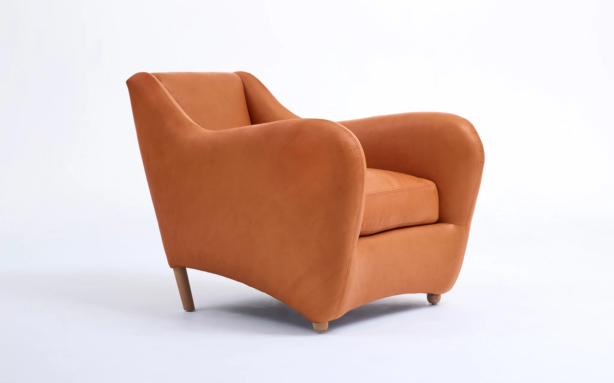 Balzac armchair & ottoman - Image 3