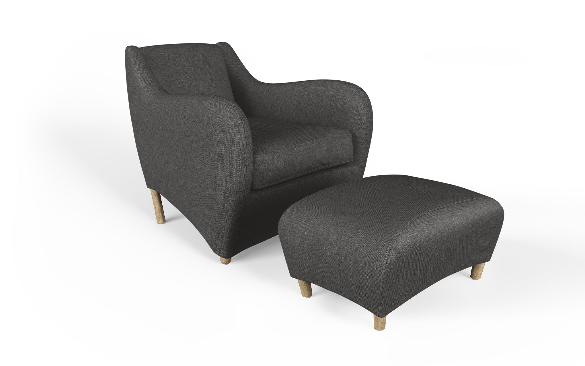 Balzac armchair & ottoman - Image 36