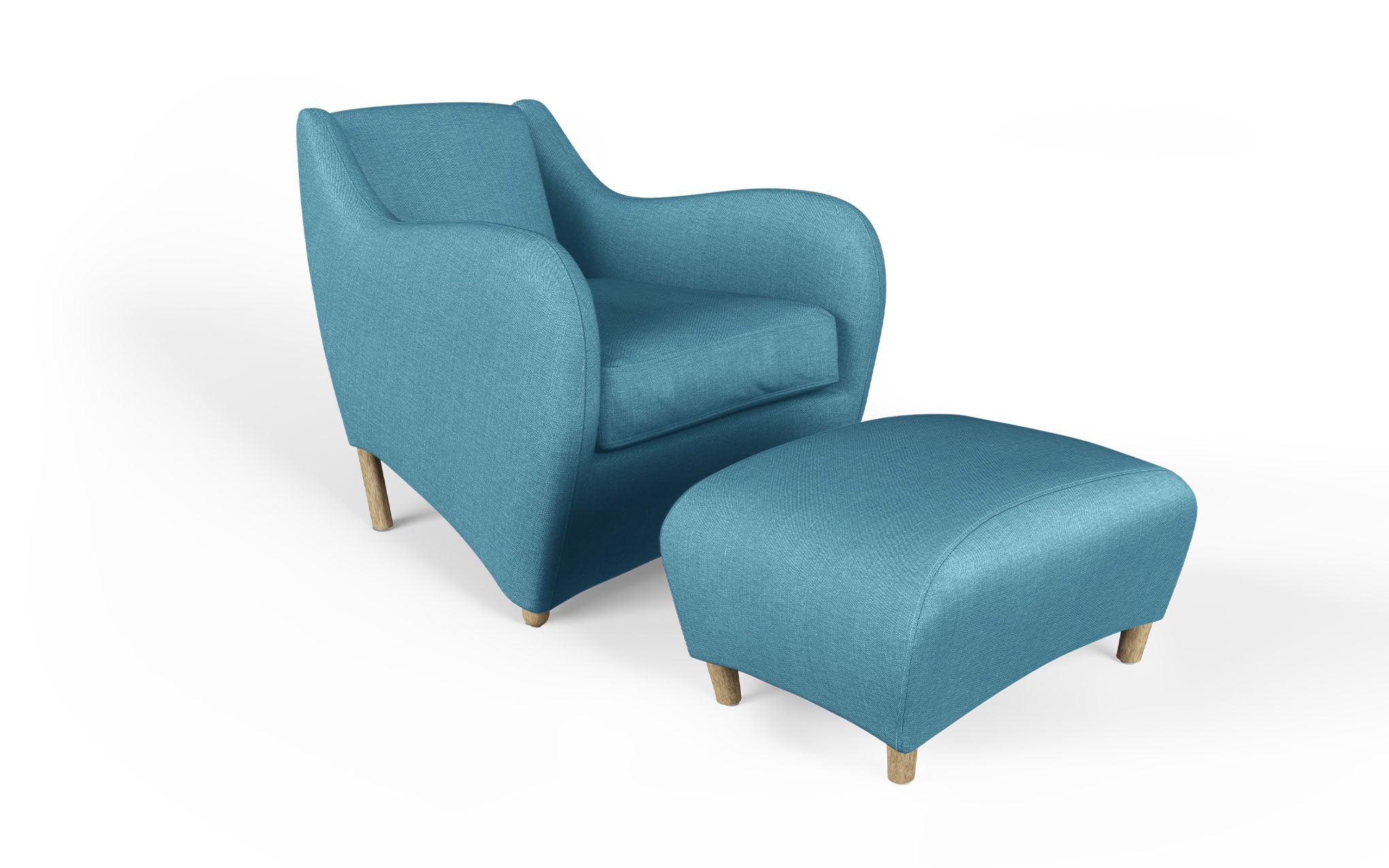 Balzac armchair & ottoman - Image 37