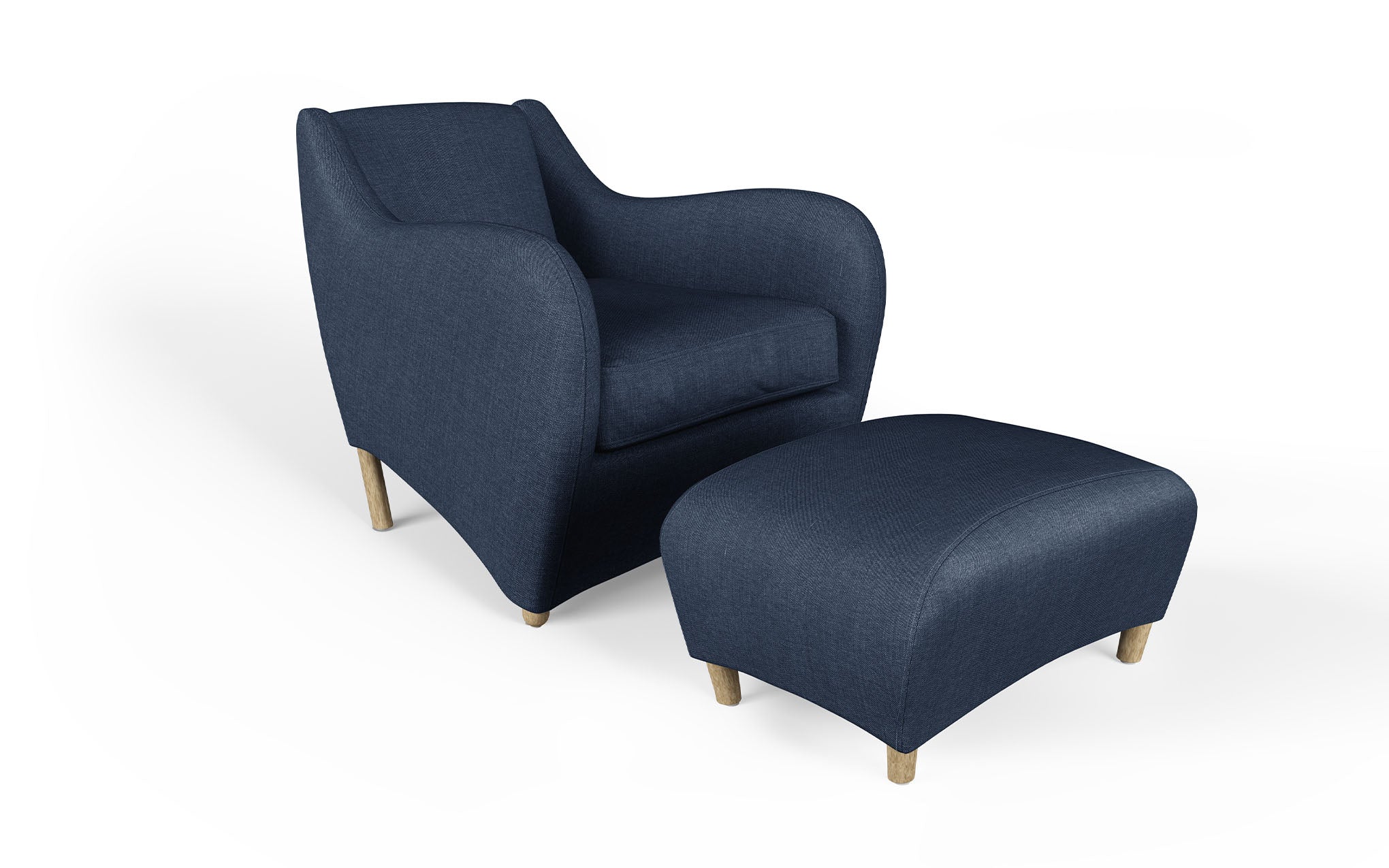 Balzac armchair & ottoman - Image 38