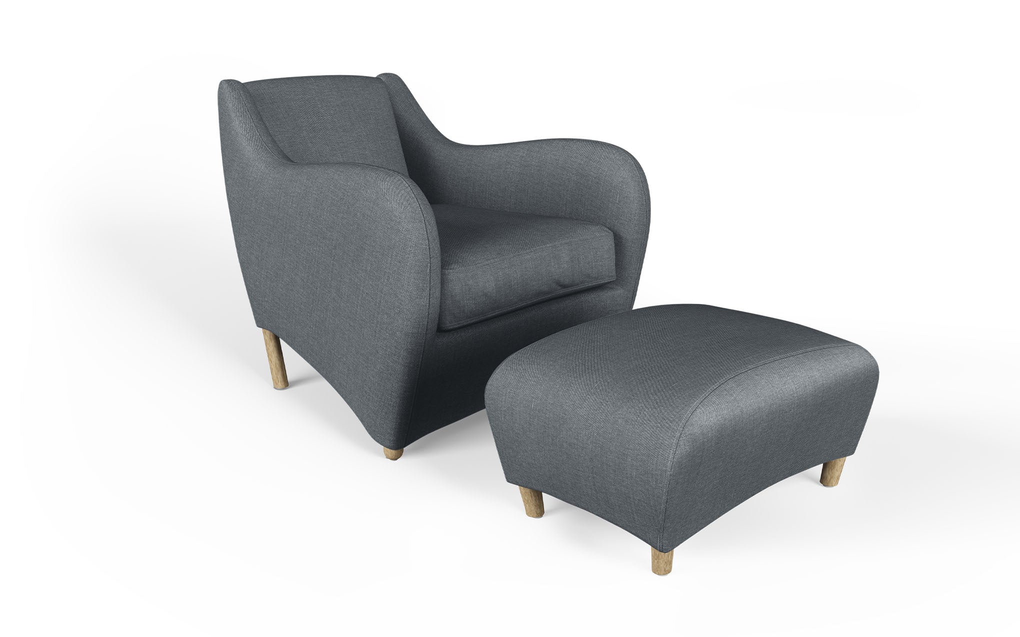 Balzac armchair & ottoman - Image 39