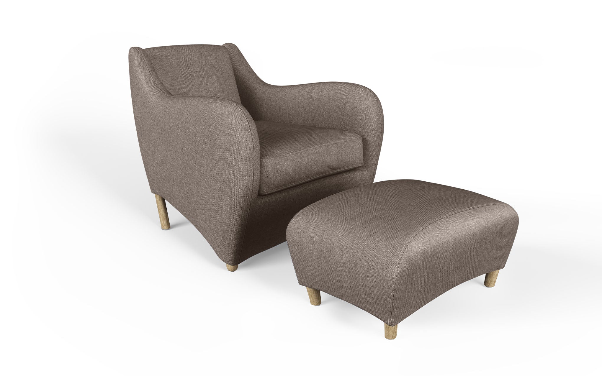 Balzac armchair & ottoman - Image 41