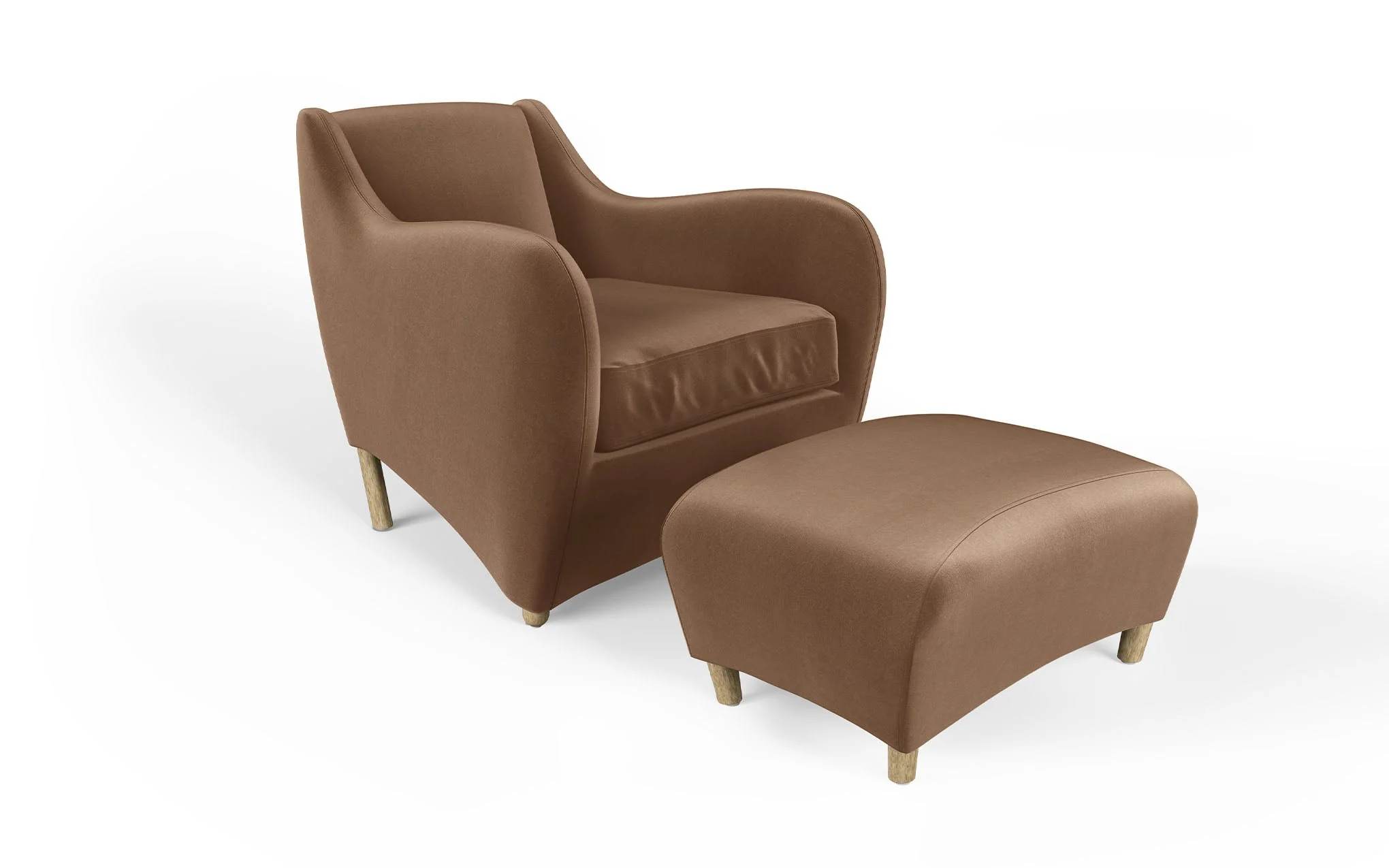 Balzac armchair & ottoman - Image 45