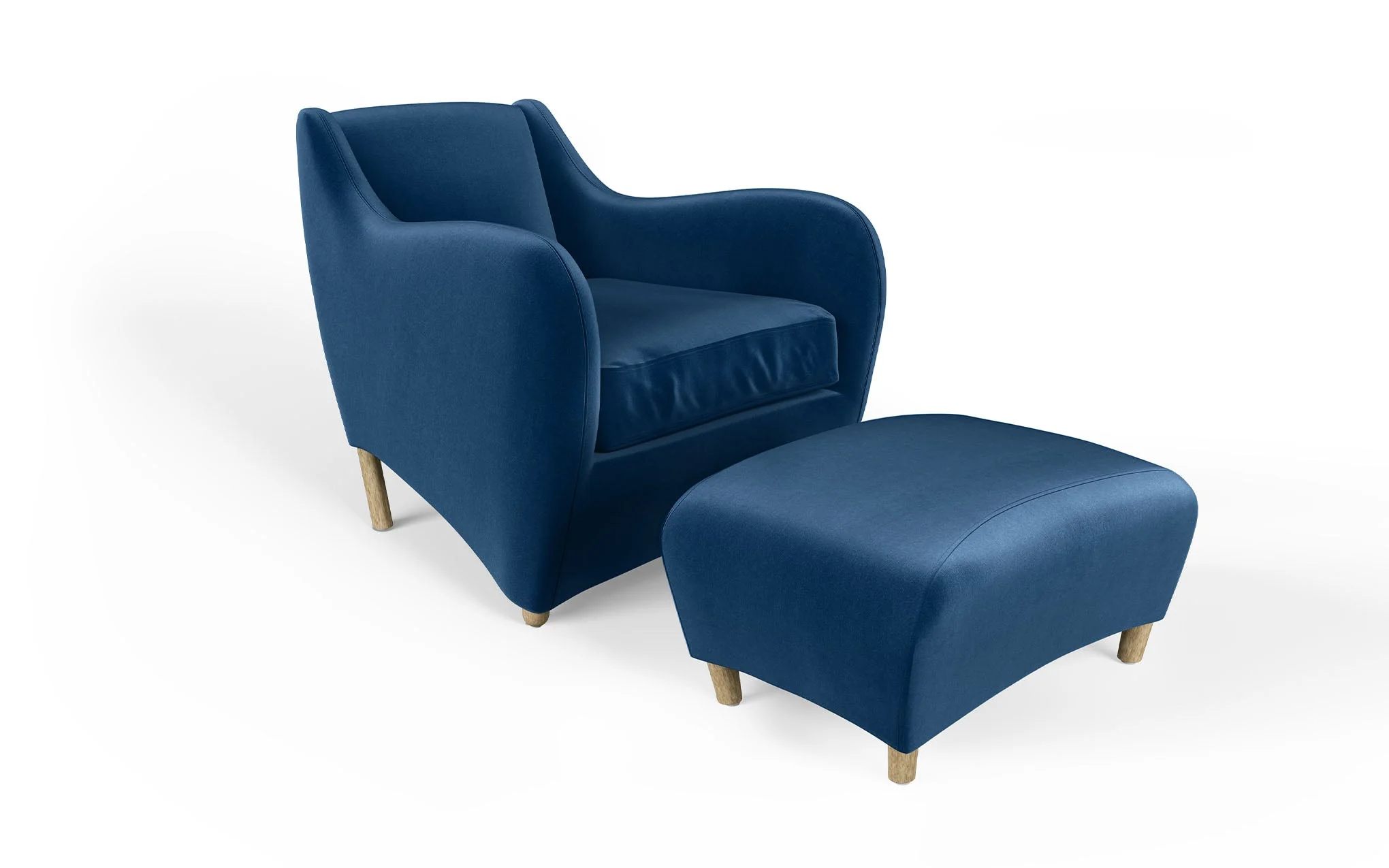 Balzac armchair & ottoman - Image 47