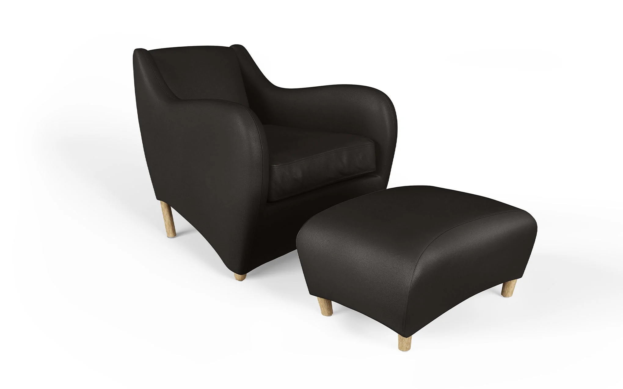 Balzac armchair & ottoman - Image 49
