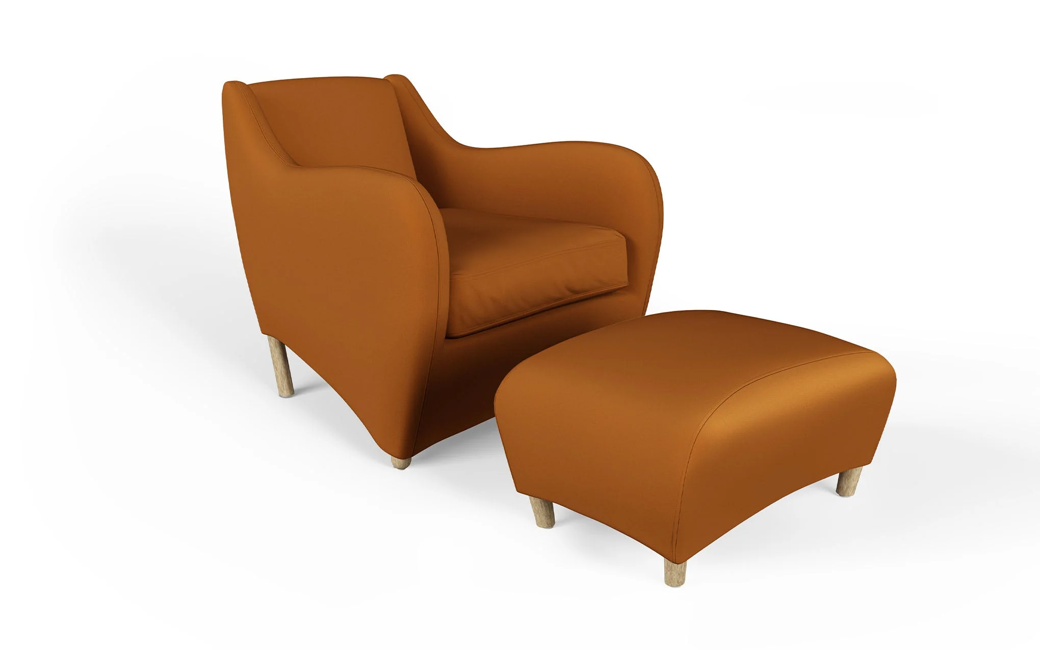 Balzac armchair & ottoman - Image 51