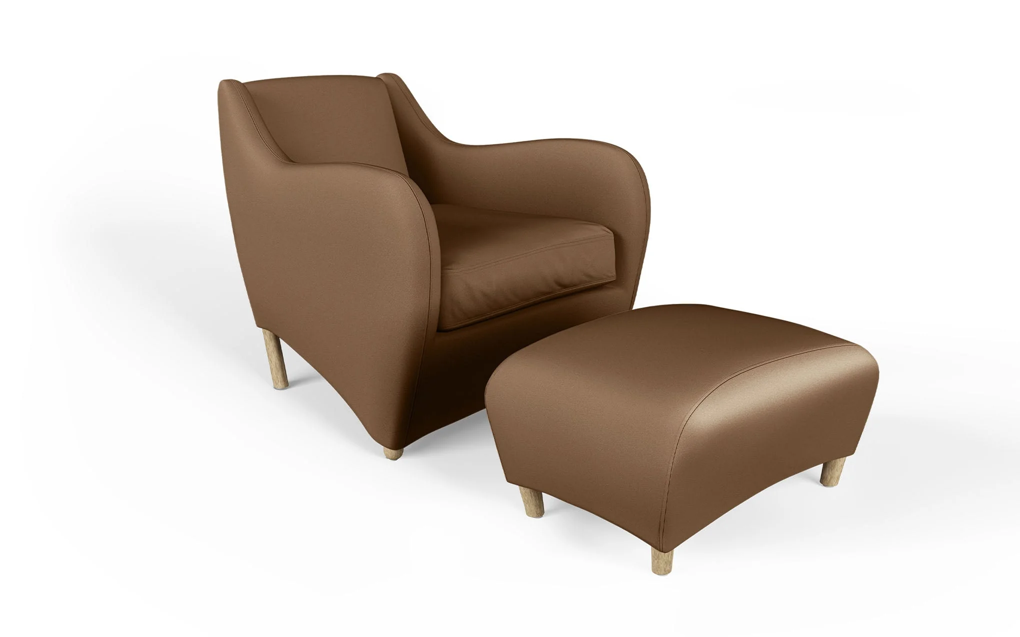 Balzac armchair & ottoman - Image 53