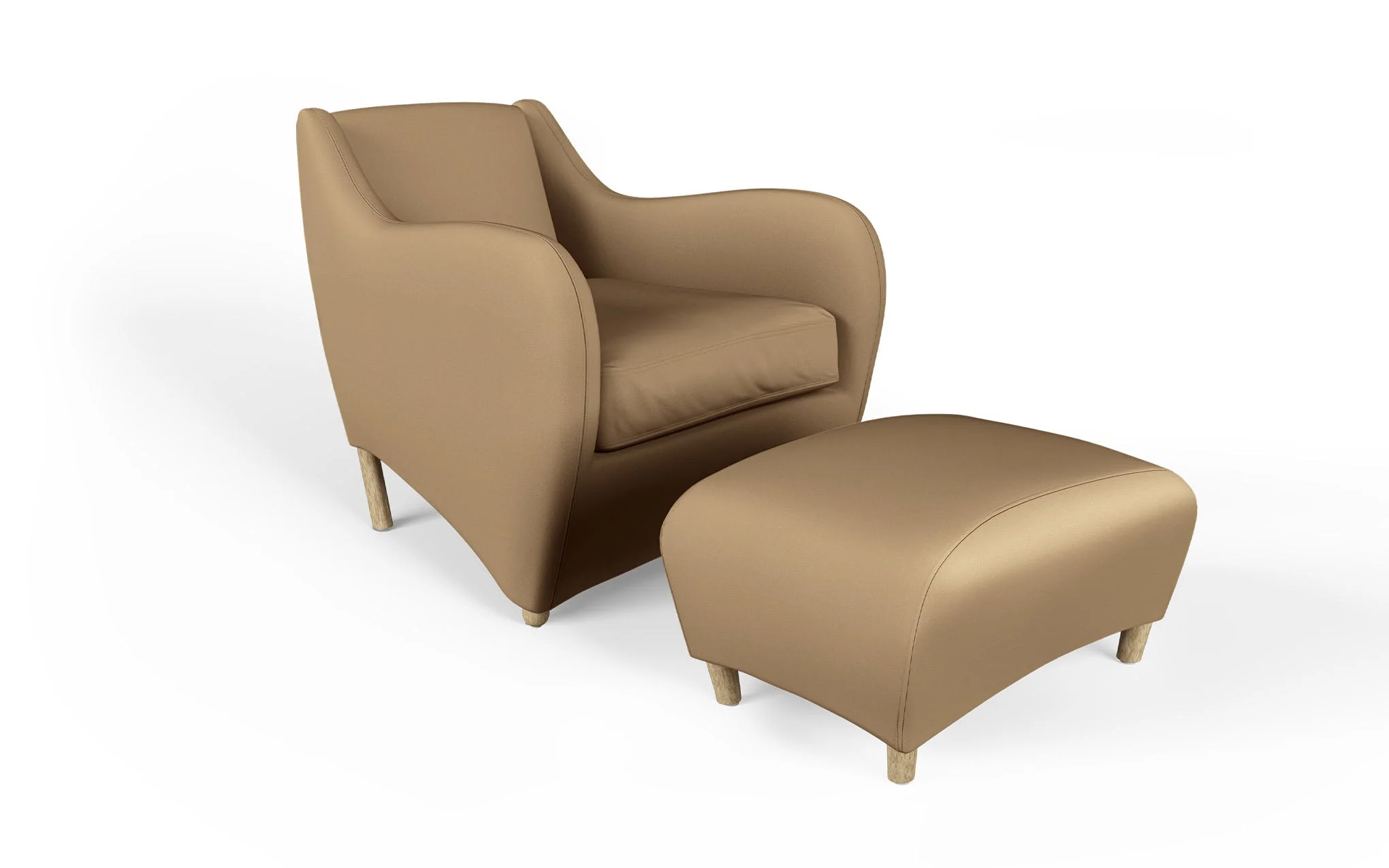 Balzac armchair & ottoman - Image 54